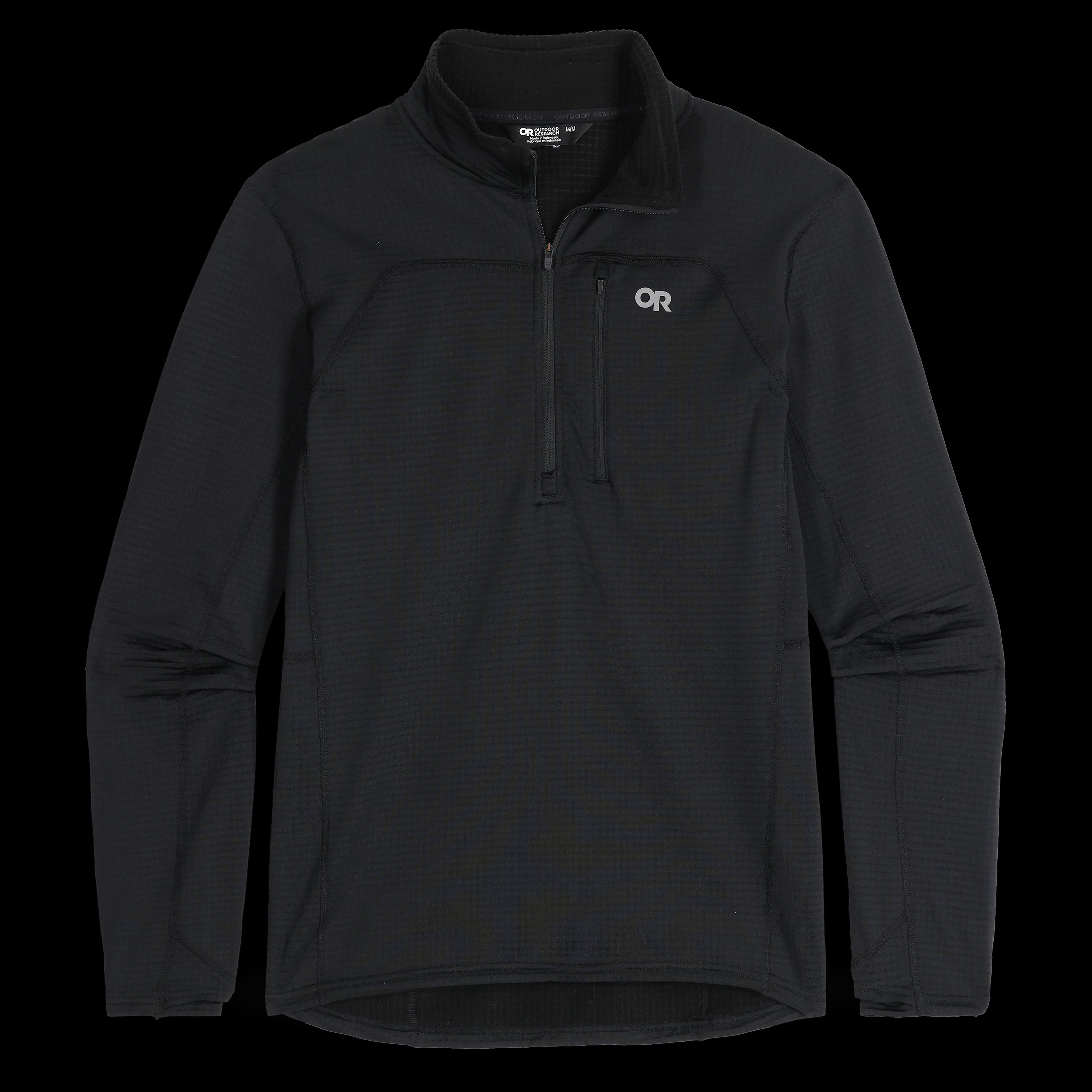 Outdoor Research Men's Vigor Grid Fleece Half Zip — ActiveTemp