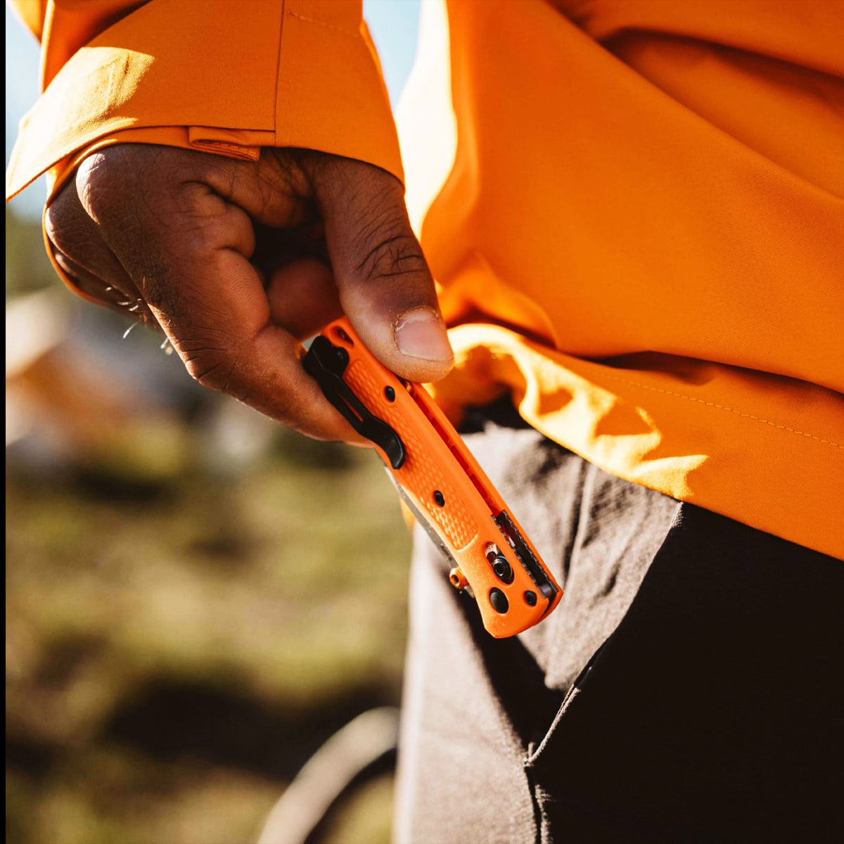 Benchmade - Mini Bugout® | Orange Grivory®