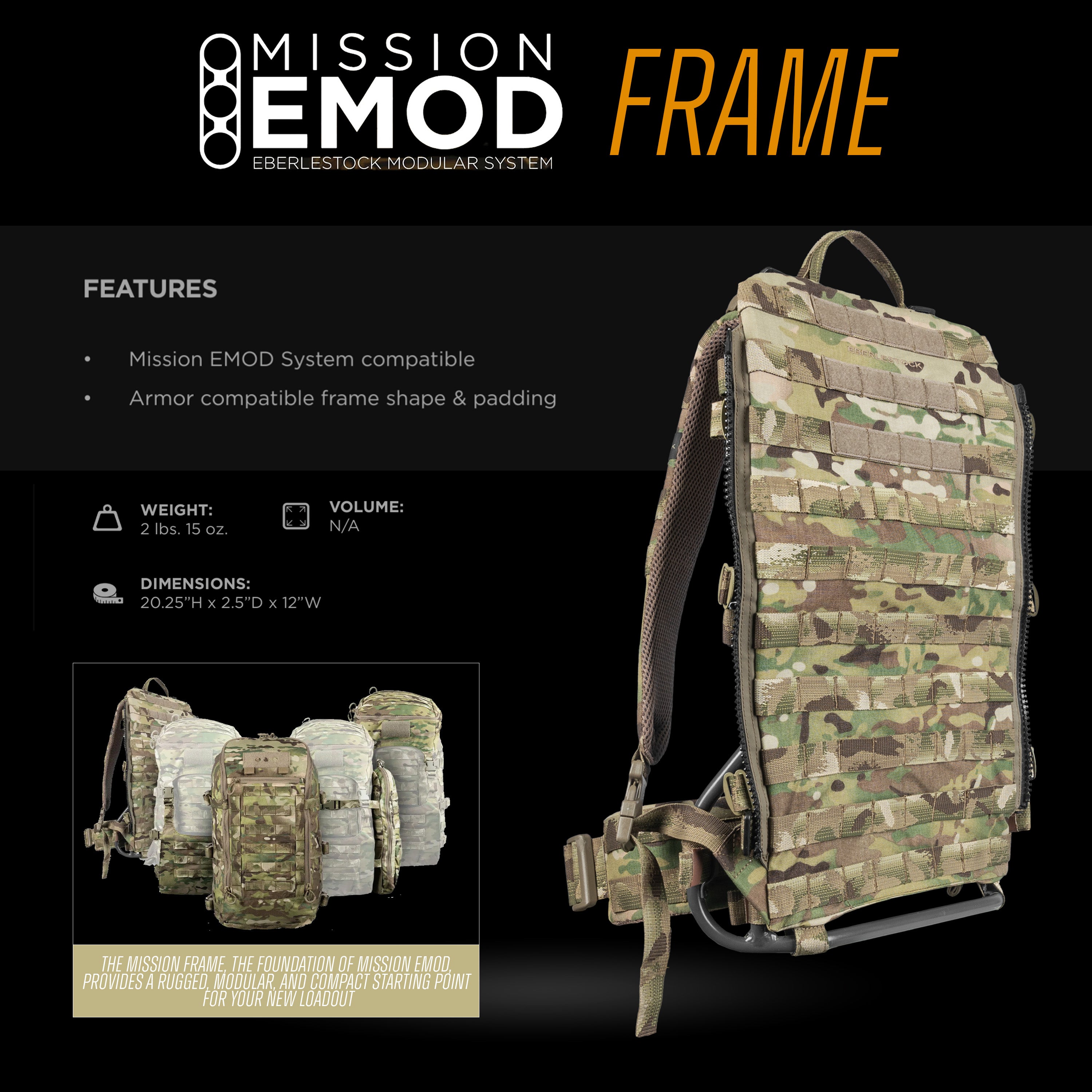Eberlestock - Mission EMOD Frame