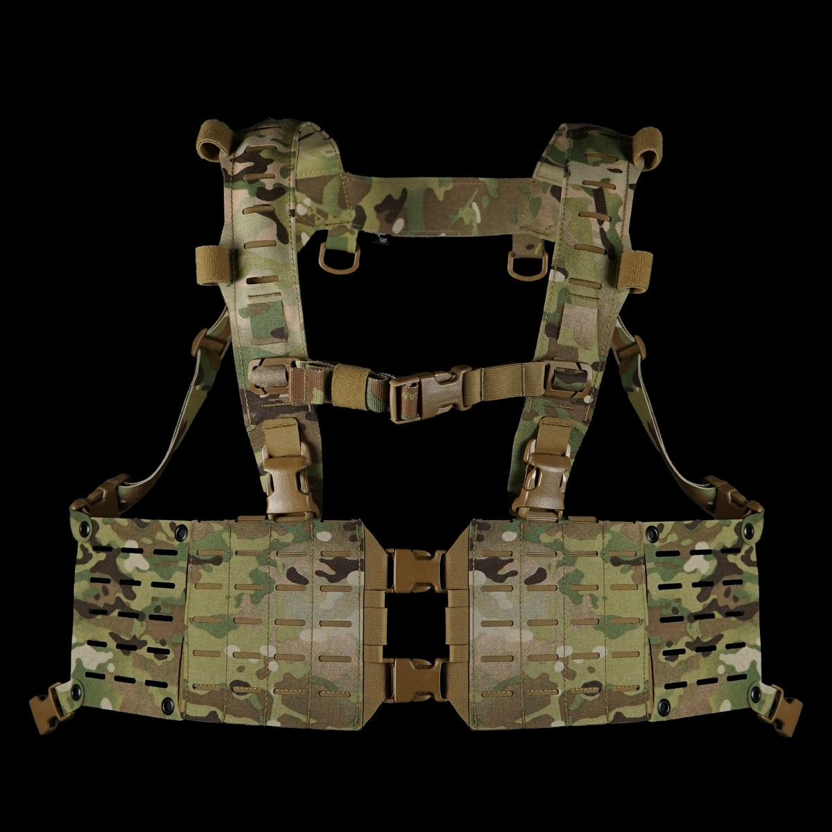 Split Chest Rig Base Bundle | Modular Recon Rig | Carcajou Tactical