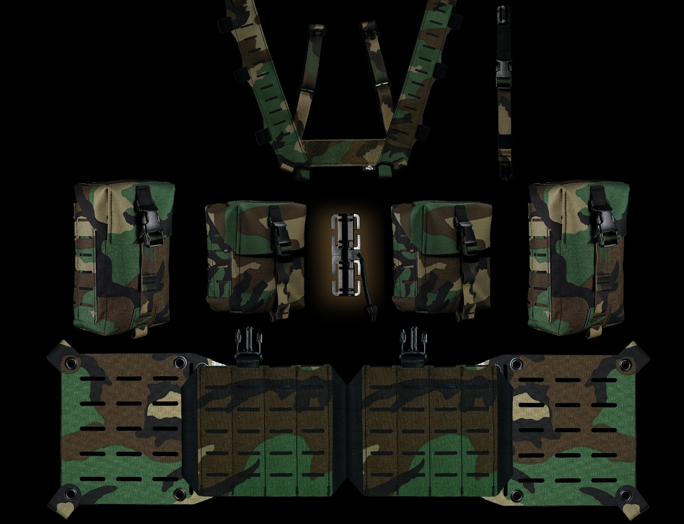 Split Rig Png Split Chest Rig - Bundles - Made in Canada - Carcajou Tactical