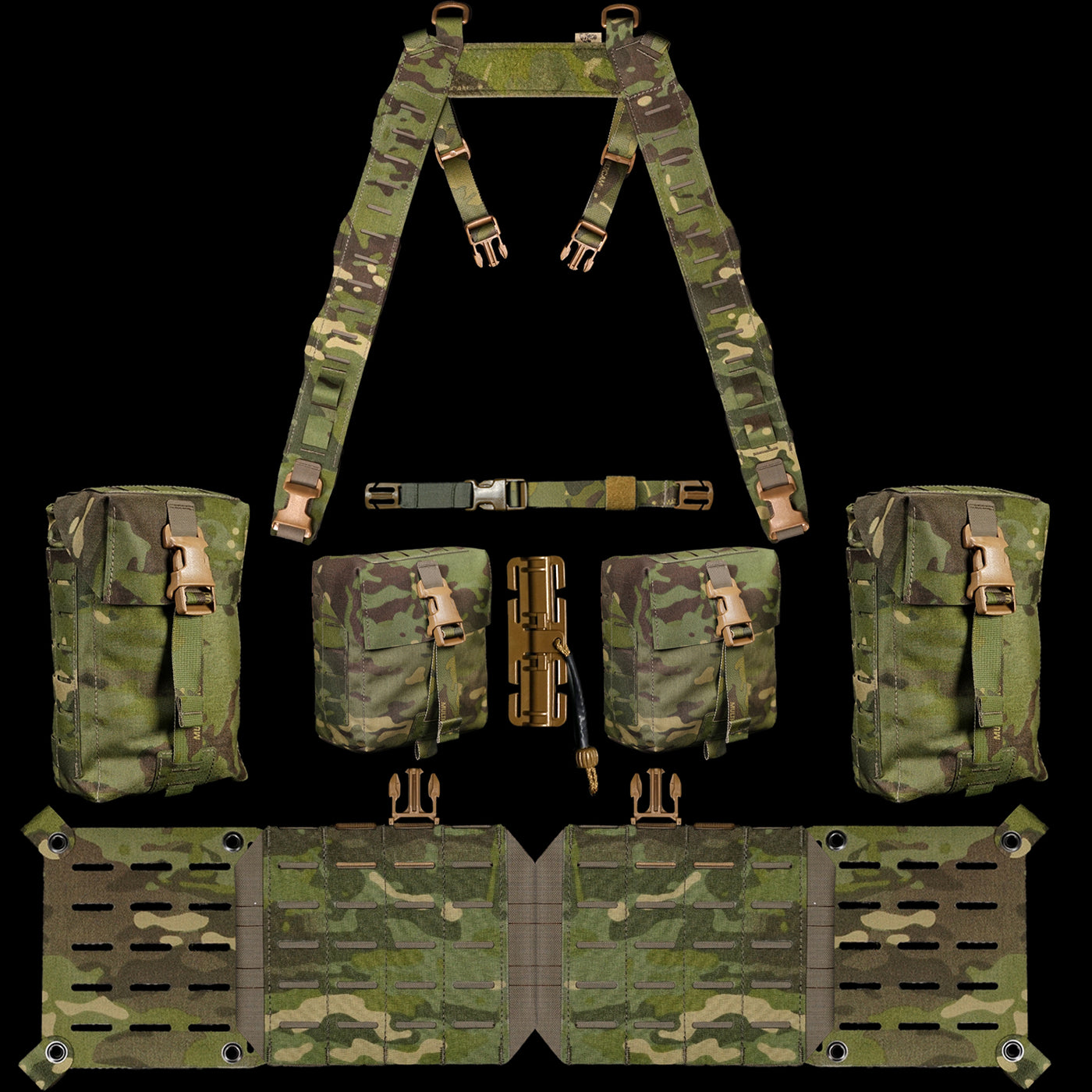 Split Chest Rig - Bundles - Made in Canada - Carcajou Tactical