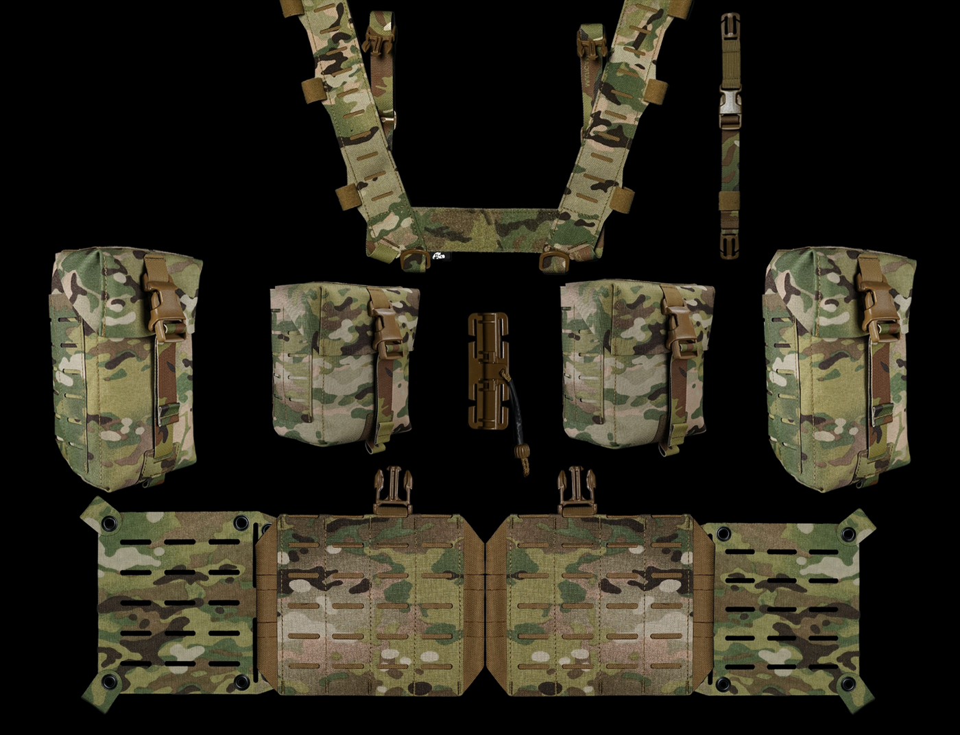 Split Chest Rig - Bundles - Made in Canada - Carcajou Tactical