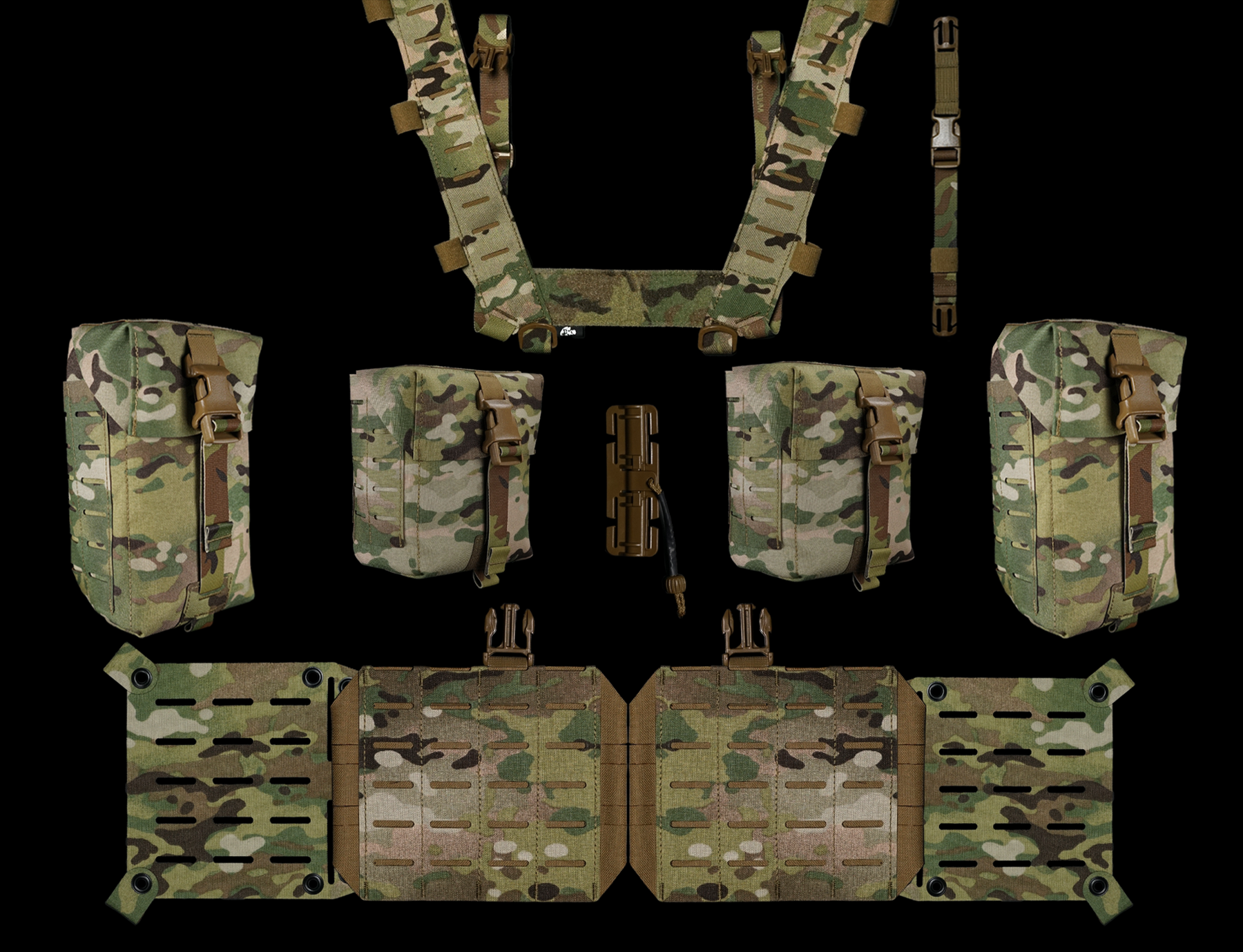 Buy FAPPY Molle Chest Rig  Portable Convenient Training Service