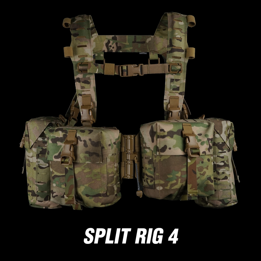 Split Chest Rig Bundle | Modular Recon Loadout | Carcajou Tactical