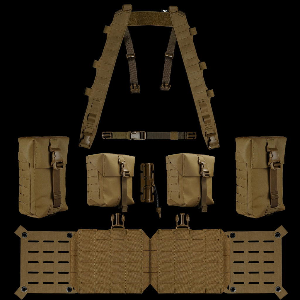 Split Chest Rig Bundle | Modular Recon Loadout | Carcajou Tactical
