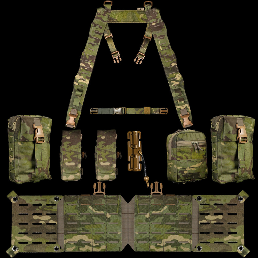 Fsb Split Chest Rig Split Chest Rig Bundle | Modular Recon Loadout | Carcajou Tactical