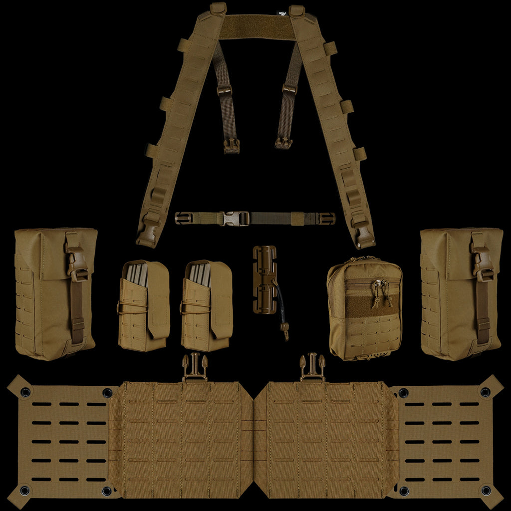 Split Chest Rig Bundle | Modular Recon Loadout | Carcajou Tactical