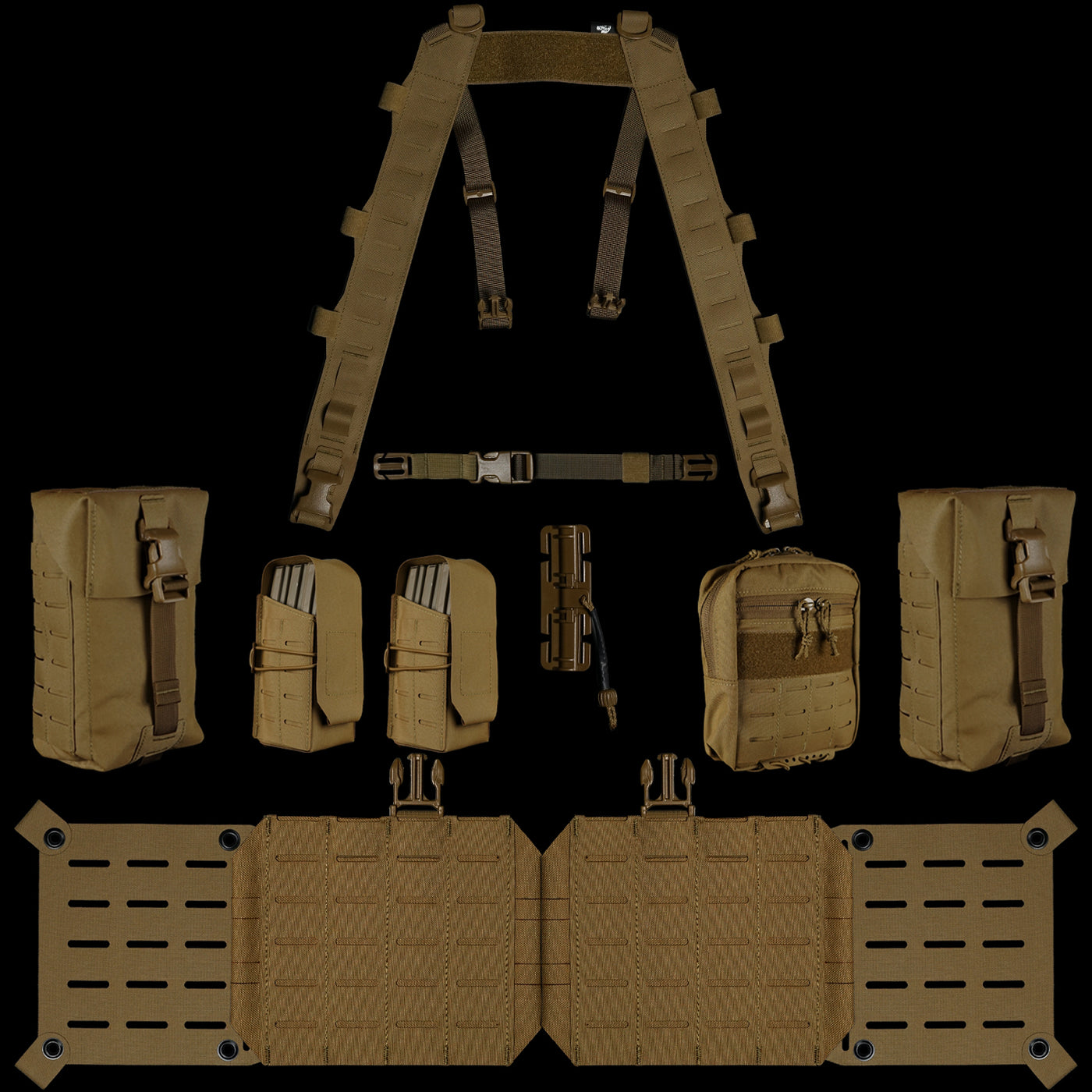 Split Chest Rig - Bundles - Made in Canada - Carcajou Tactical
