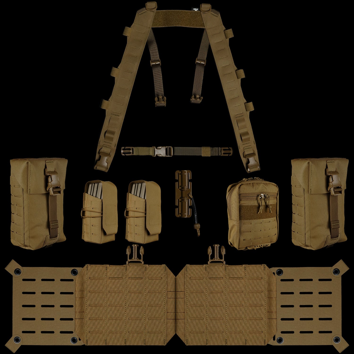 Split Chest Rig - Bundles - Made in Canada - Carcajou Tactical
