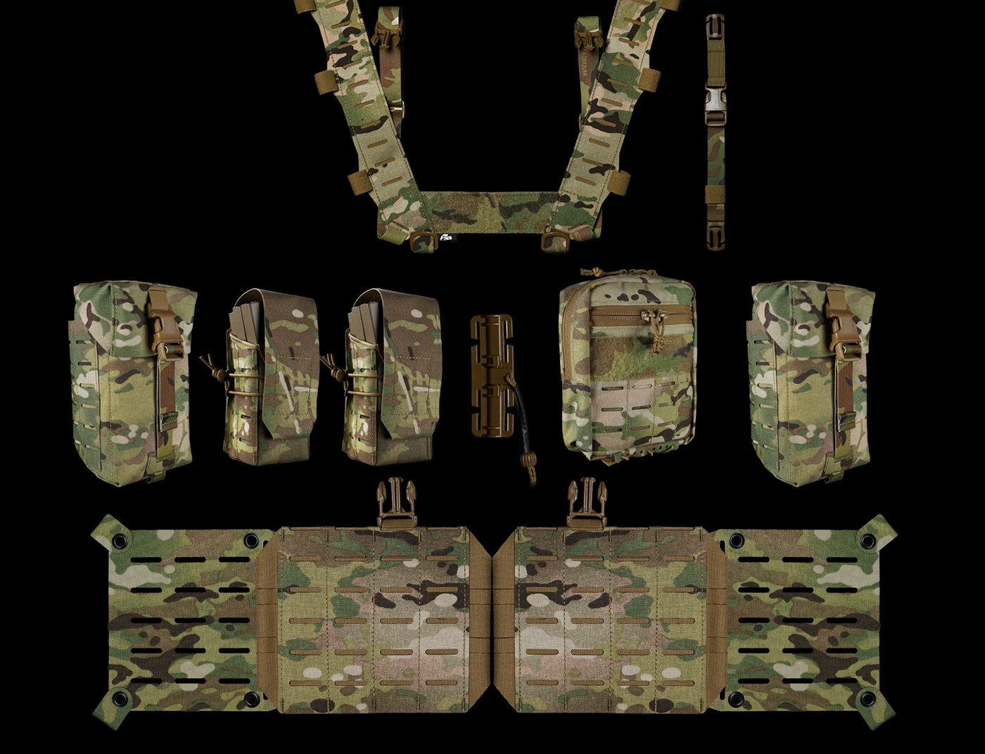 Split Chest Rig - Bundles - Made in Canada - Carcajou Tactical
