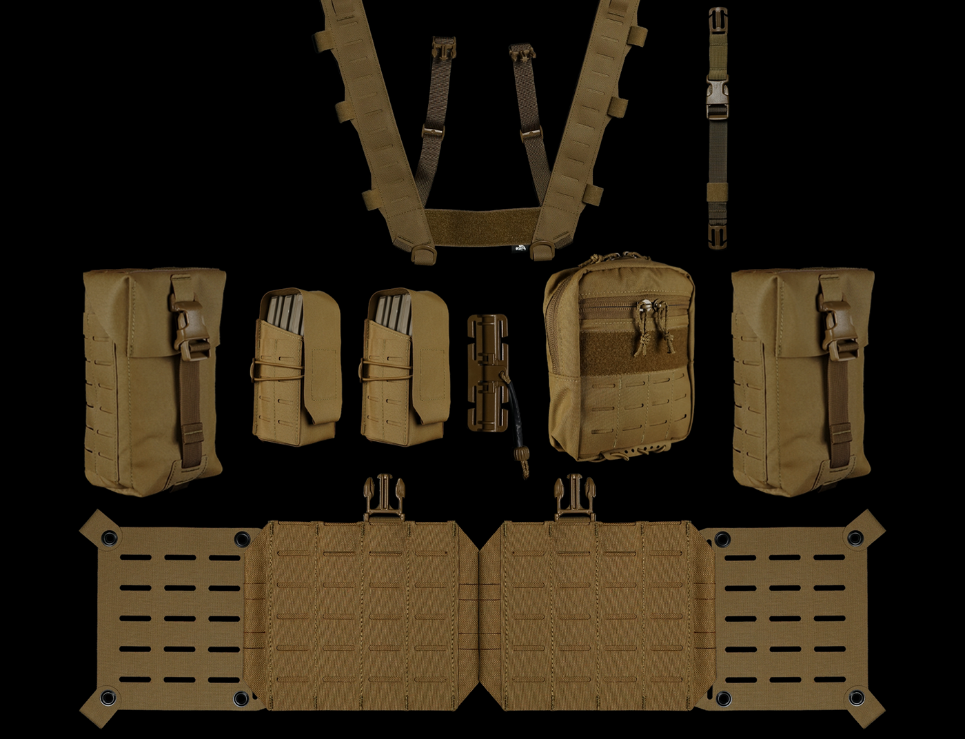 Split Chest Rig - Bundles - Made in Canada - Carcajou Tactical