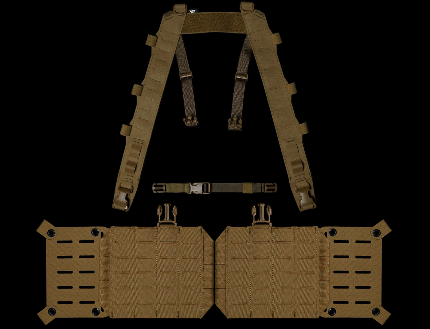 Split Chest Rig - Base Bundles - Made in Canada - Carcajou Tactical