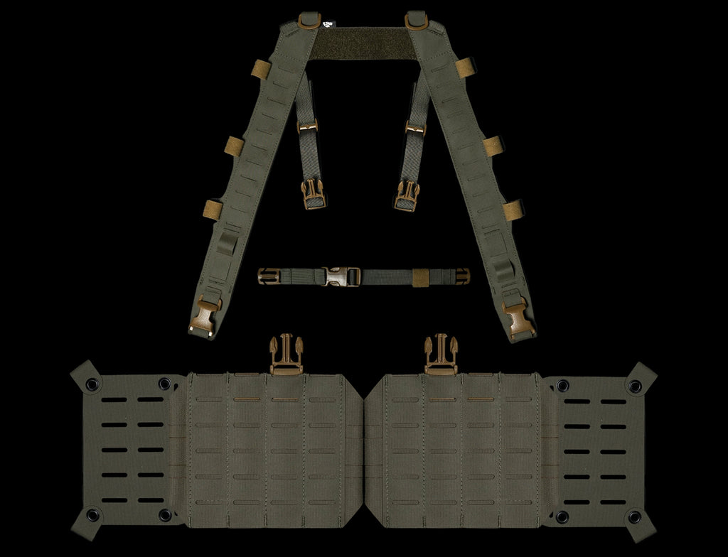 Fsb Split Chest Rig Split Chest Rig Base Bundle | Modular Recon Rig | Carcajou Tactical