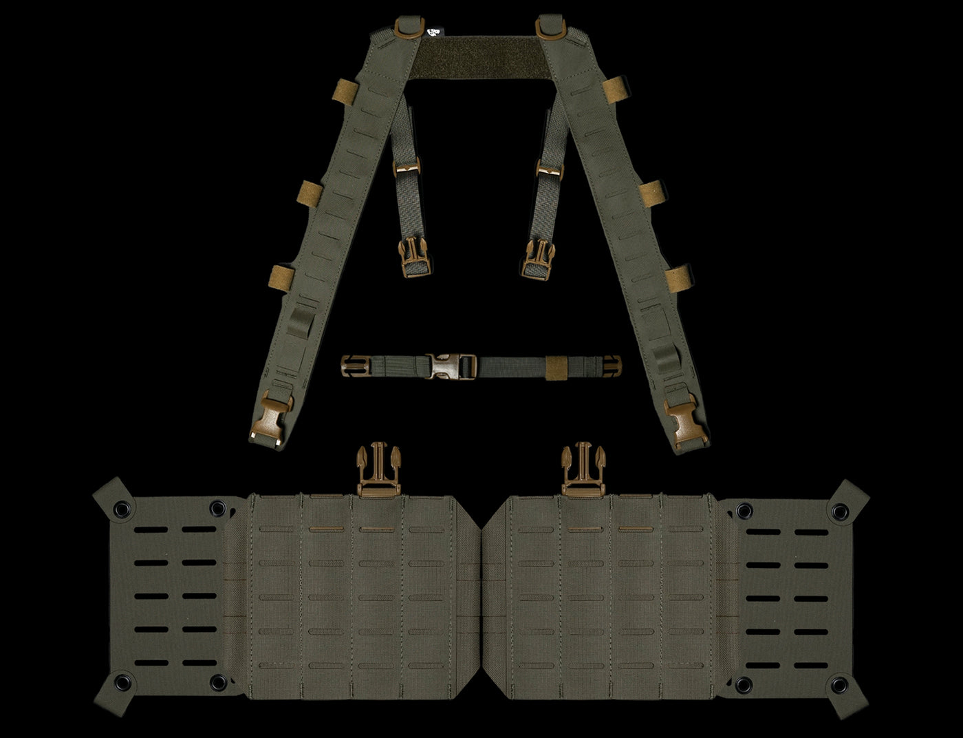 Split Chest Rig - Base Bundles - Made in Canada - Carcajou Tactical