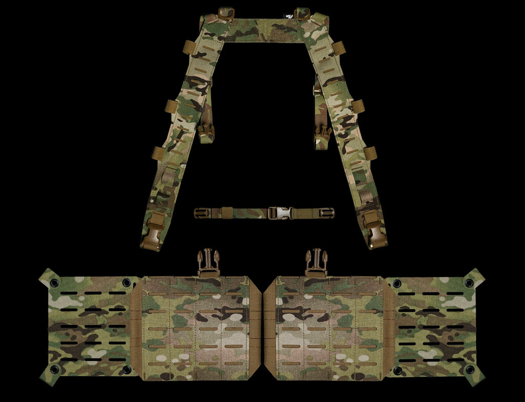 Fsb Split Chest Rig Split Chest Rig Base Bundle | Modular Recon Rig | Carcajou Tactical
