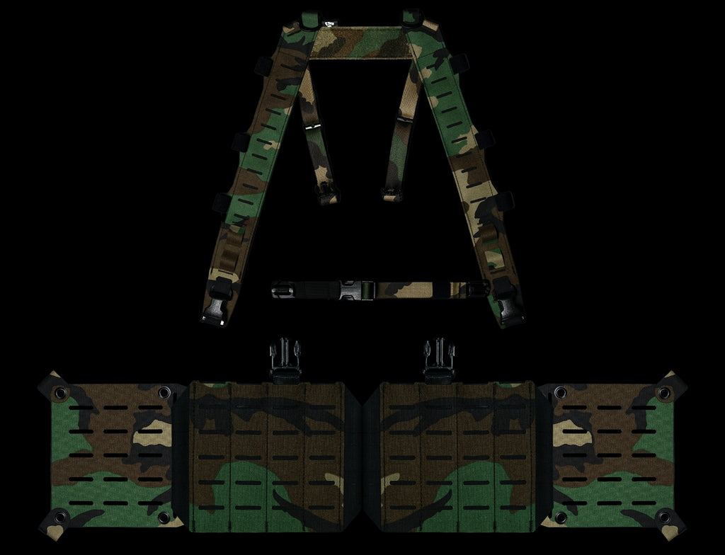 Fsb Split Chest Rig Split Chest Rig Base Bundle | Modular Recon Rig | Carcajou Tactical