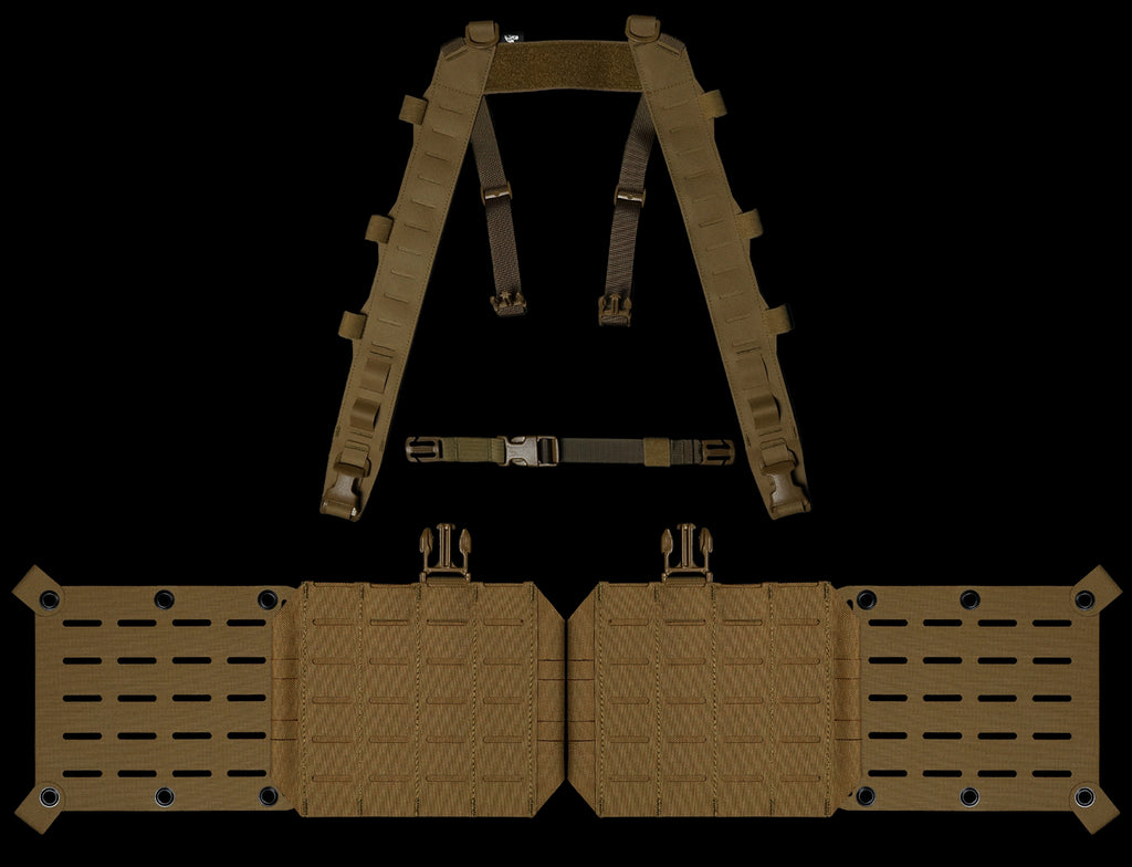 Fsb Split Chest Rig Split Chest Rig Base Bundle | Modular Recon Rig | Carcajou Tactical