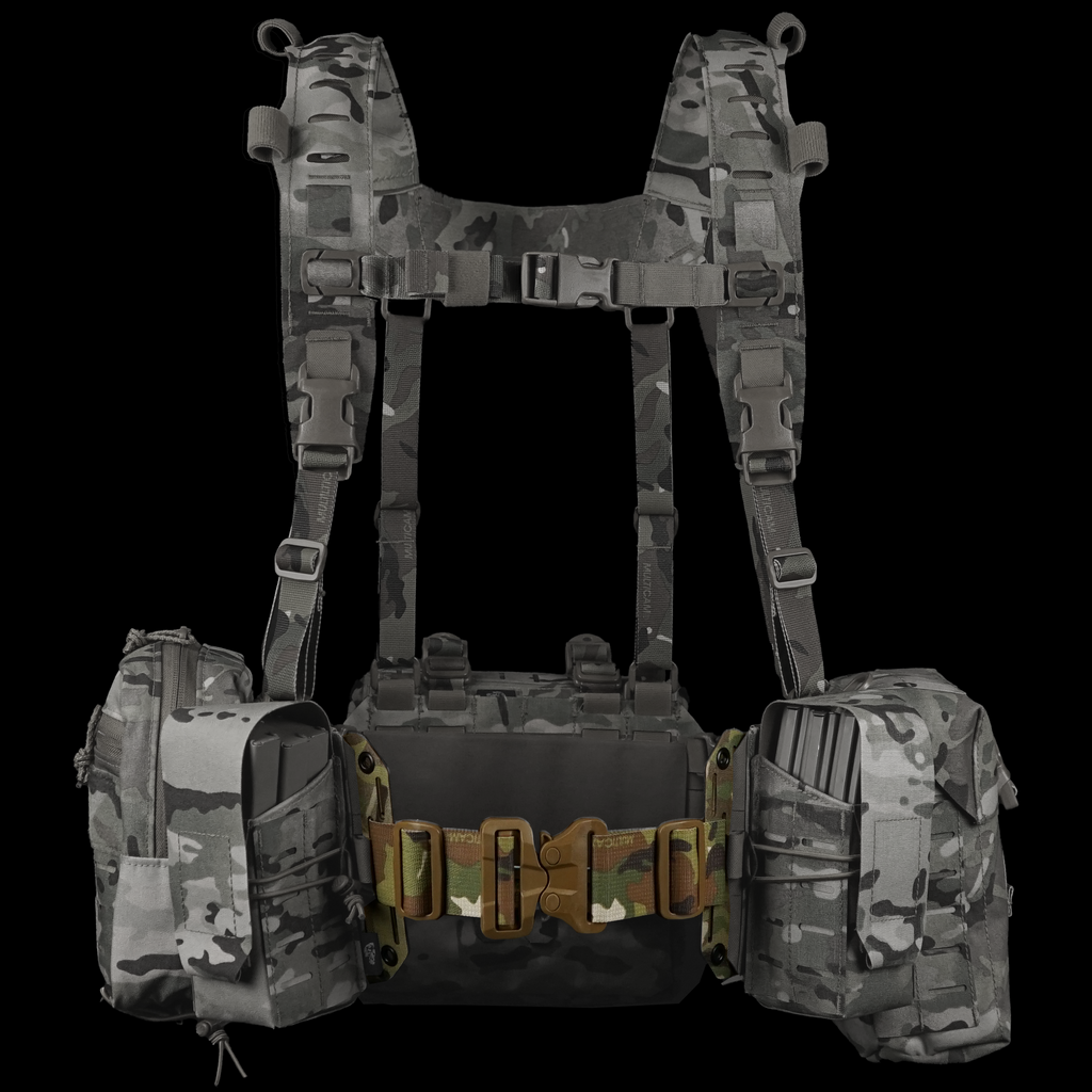 Tag Split Front Chest Rig Hybrid Kit Adapter | Split Front Chest Rig Kit | Carcajou Tactical