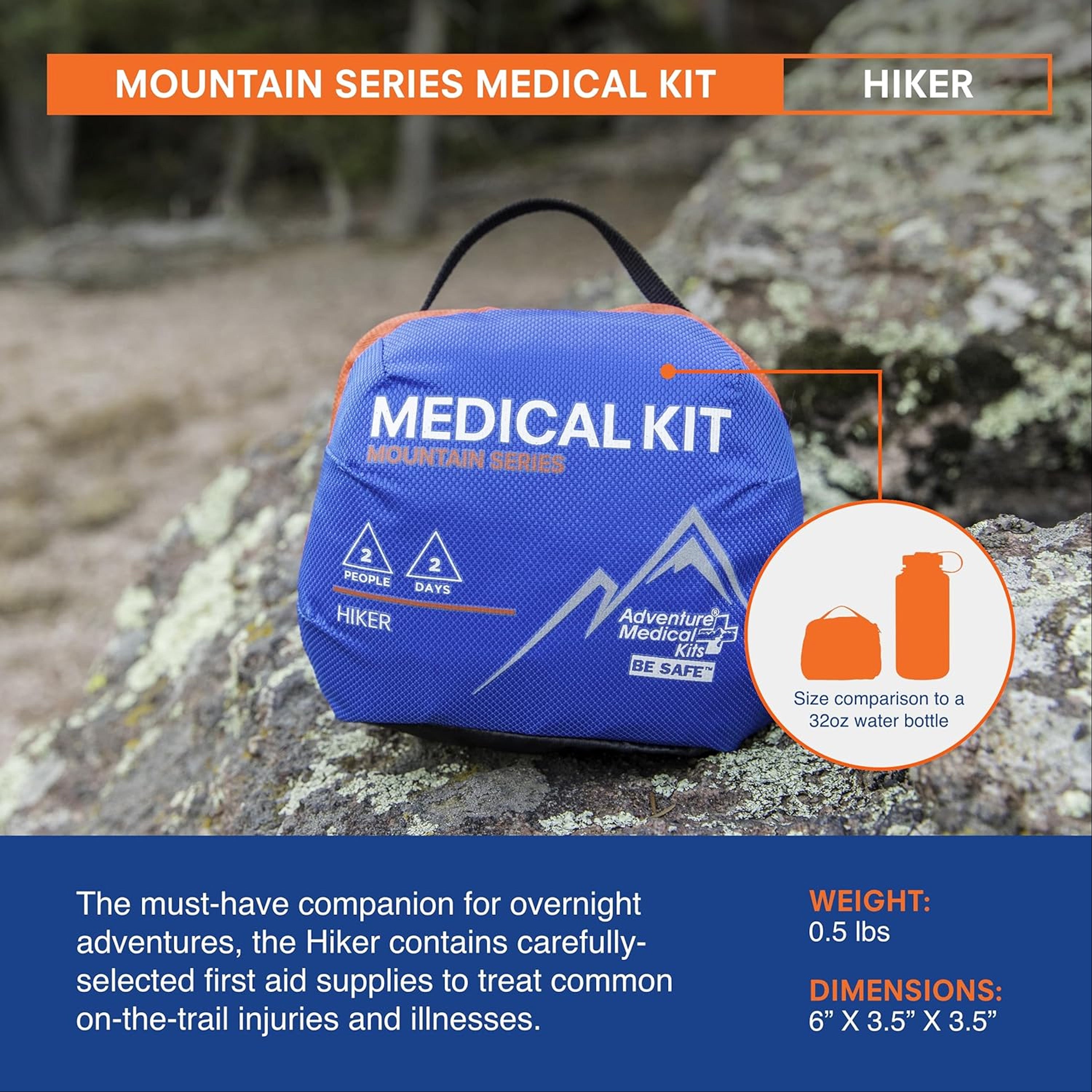 Adventure Medical Kits - Mountain Series Medical Kit - Hiker
