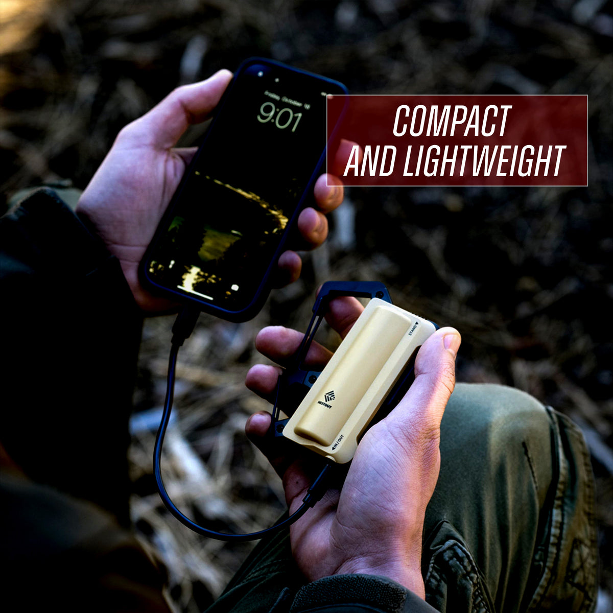 NESTOUT - 5000mAh Carabiner Battery