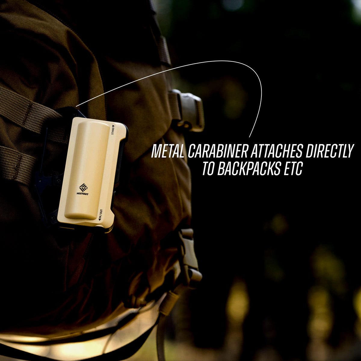 NESTOUT - 5000mAh Carabiner Battery