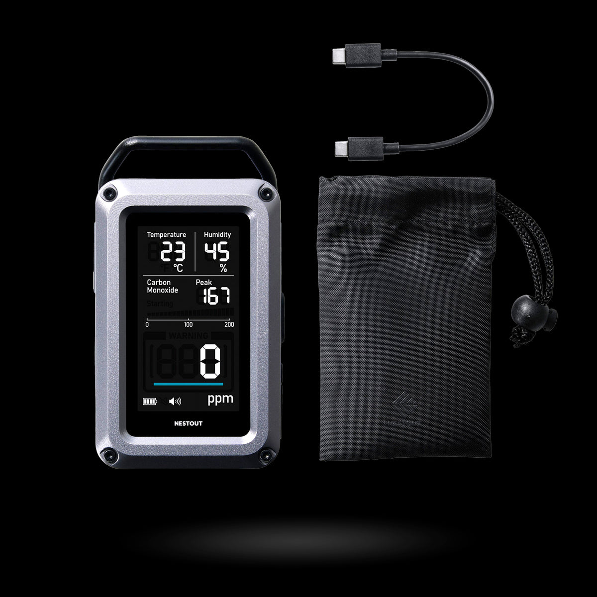 NESTOUT - CO Alarm 3-in-1