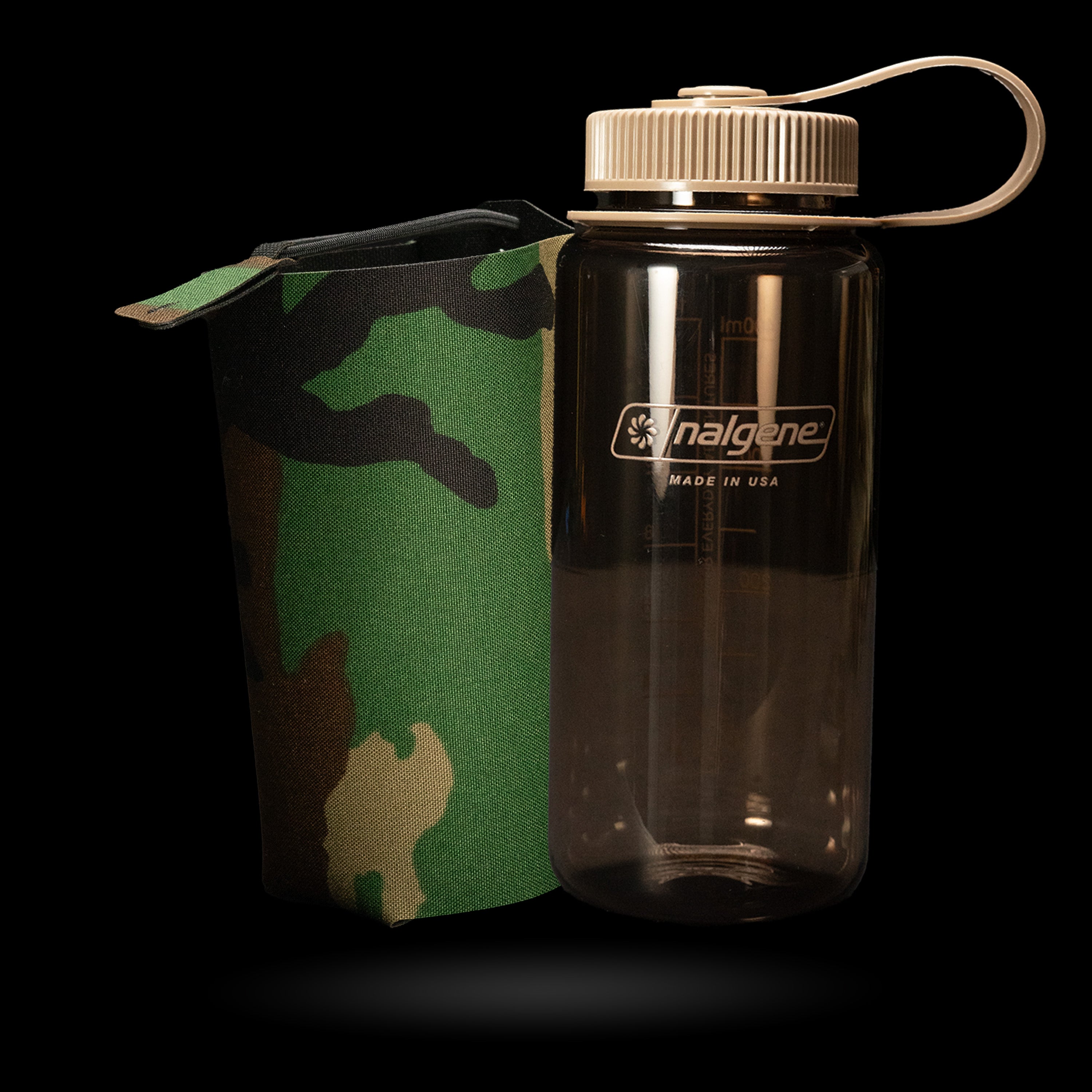 Nalgene & Pouch Bundle | Tactical MOLLE Bottle Carrier | Carcajou