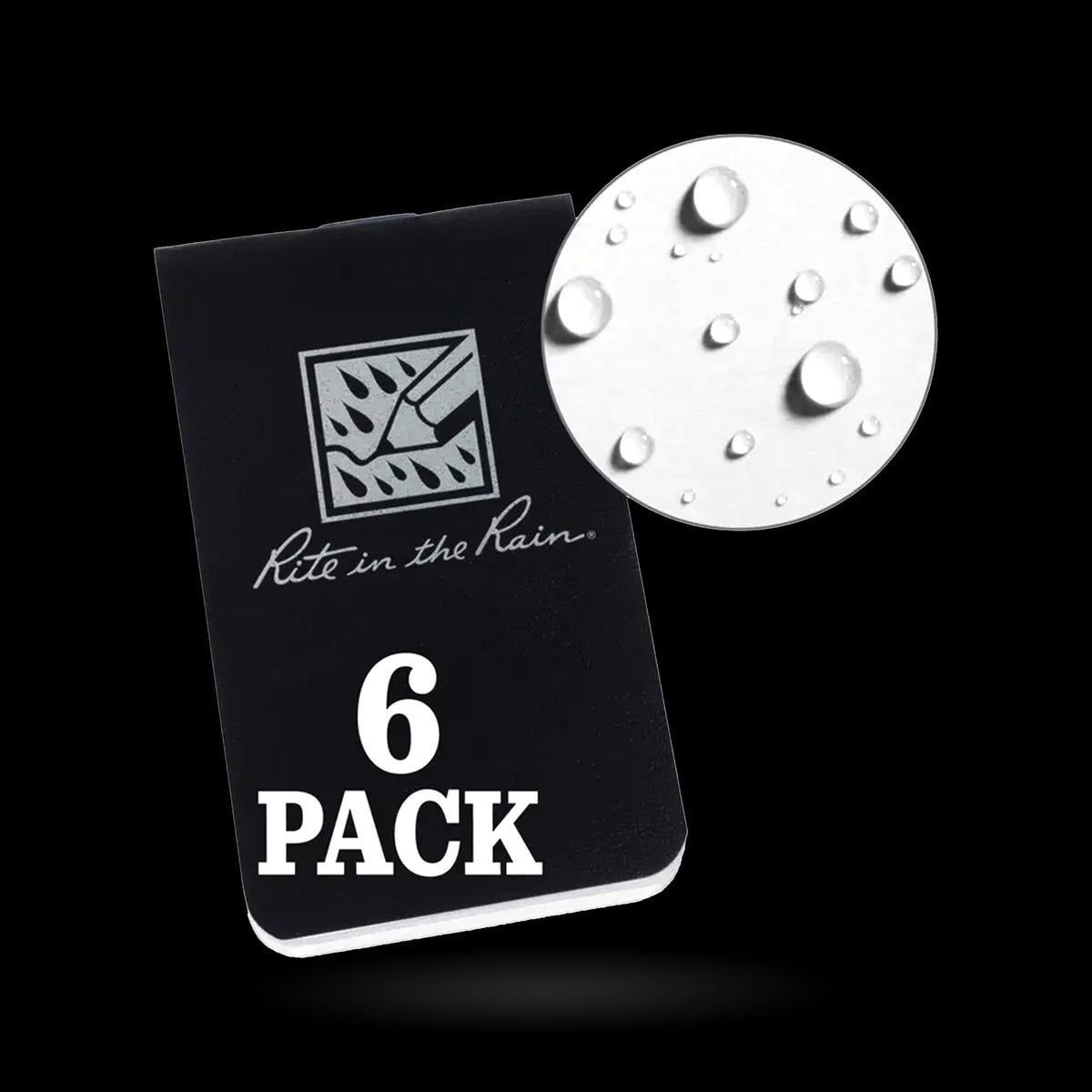 Rite in the Rain - On-The-Go Notebooks (6-pack)