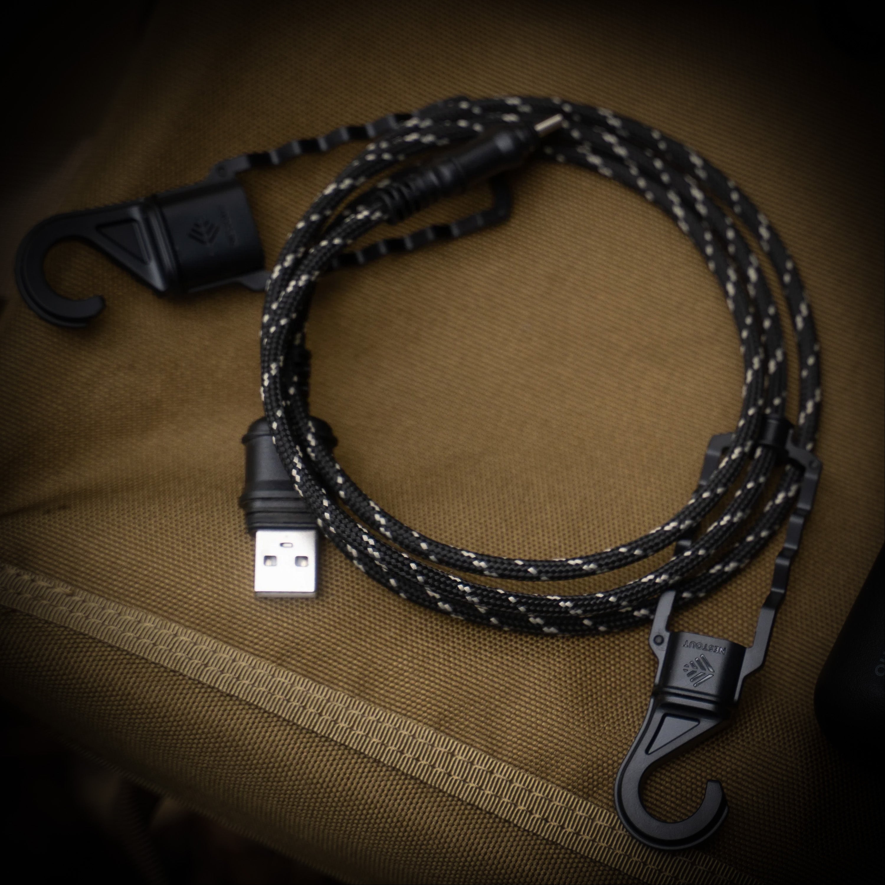 NESTOUT - Outdoor USB-A to USB-C Charging Cable
