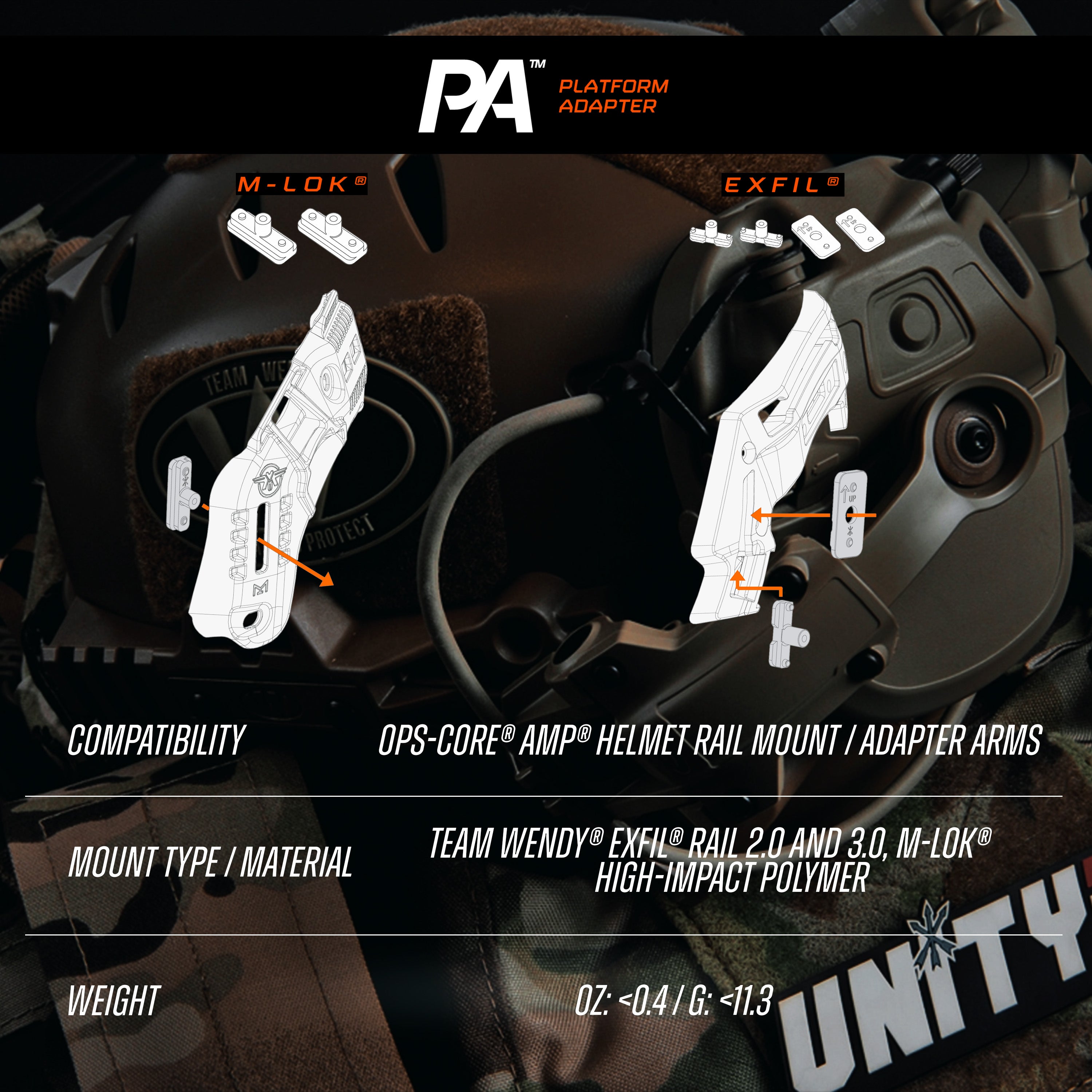 Unity Tactical -  PLATFORM ADAPTER™