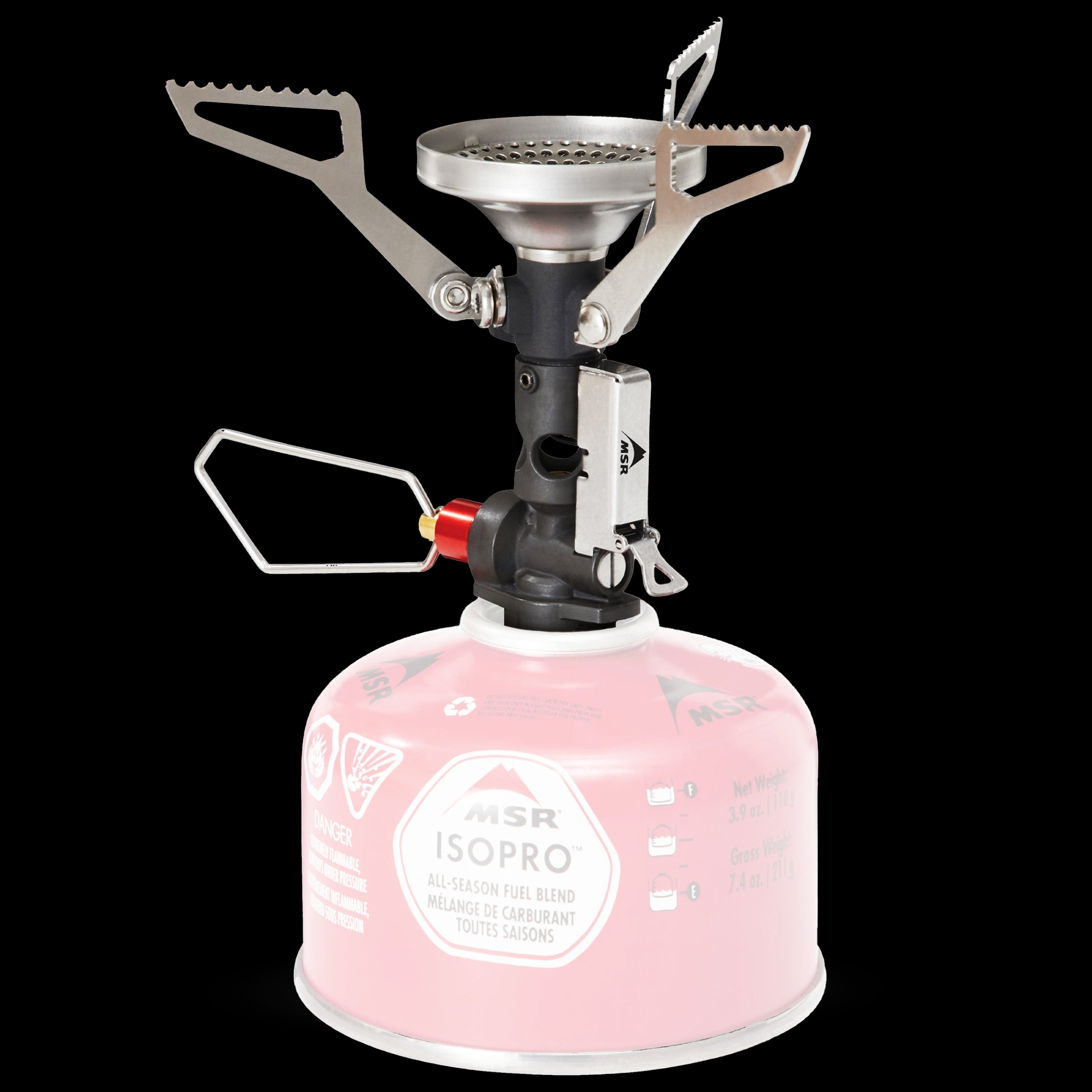 MSR PocketRocket Deluxe Ultralight Stove with Piezo Igniter