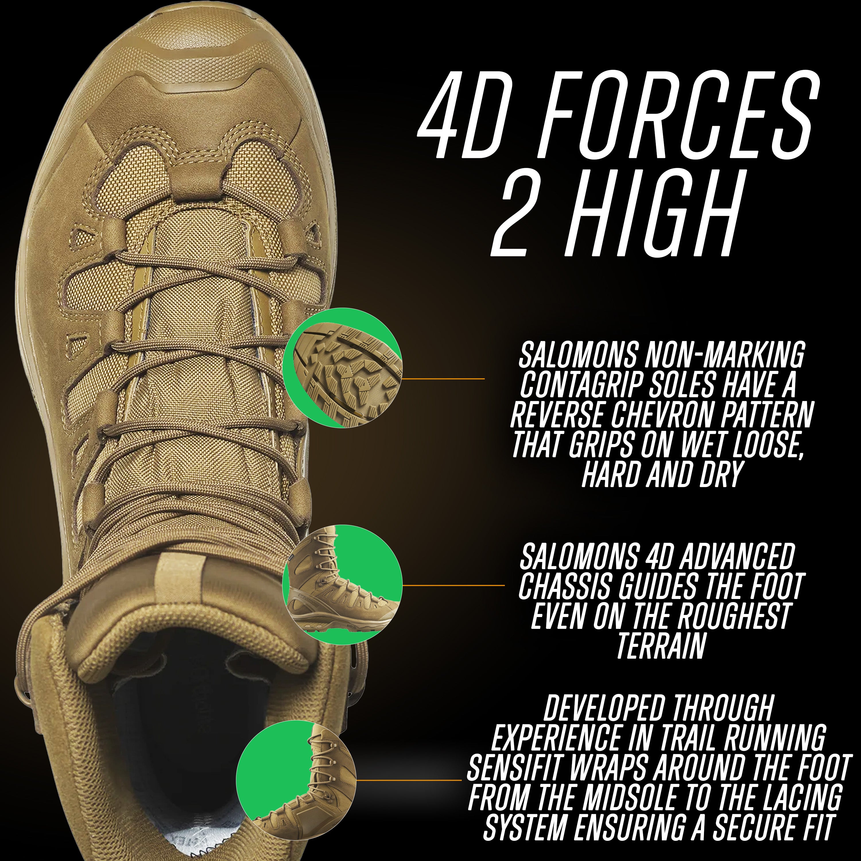Salomon - QUEST 4D FORCES 2 HIGH
