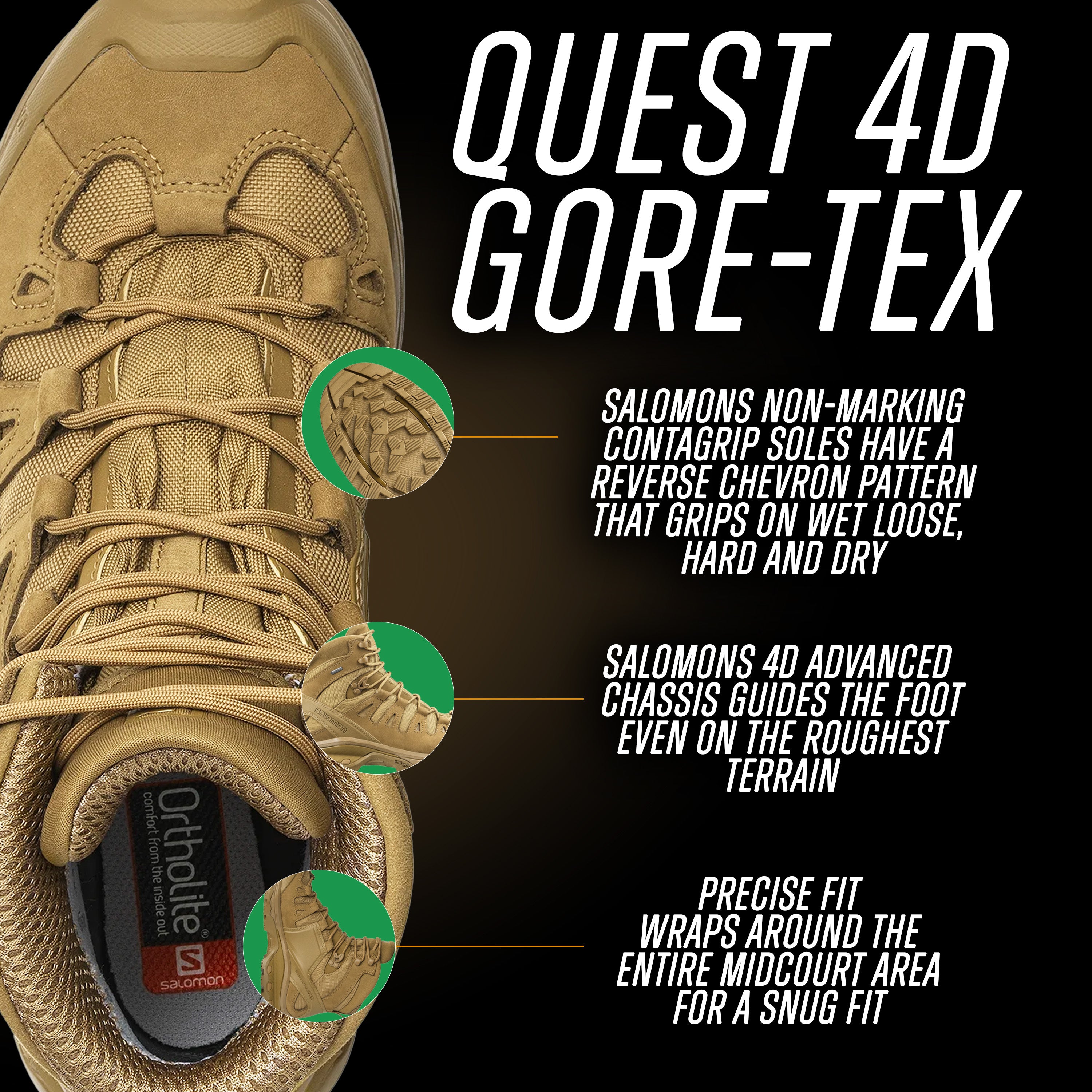 Salomon - QUEST 4D GTX FORCES 2