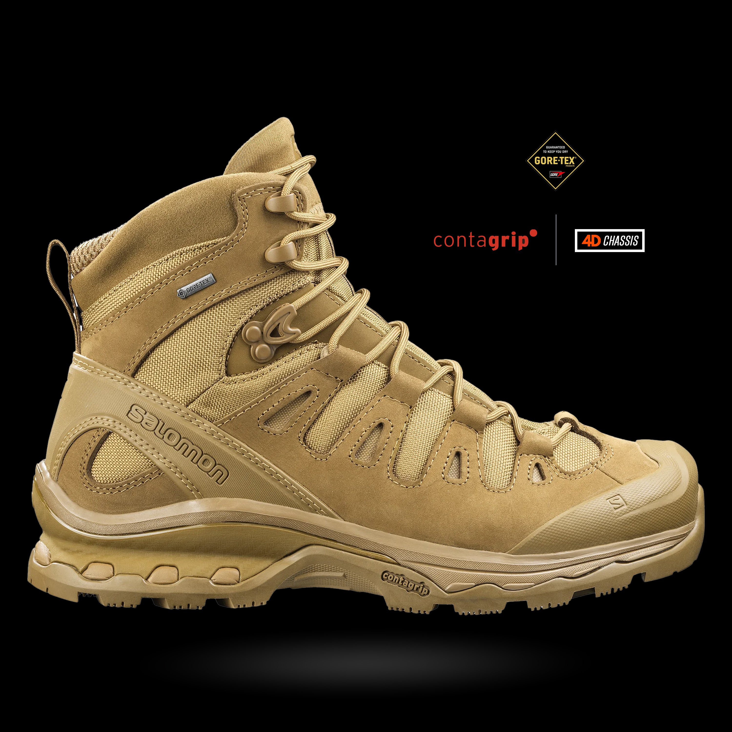 Salomon Quest 4D GTX Forces 2 | GORE-TEX Tactical Boot CANFORGEN