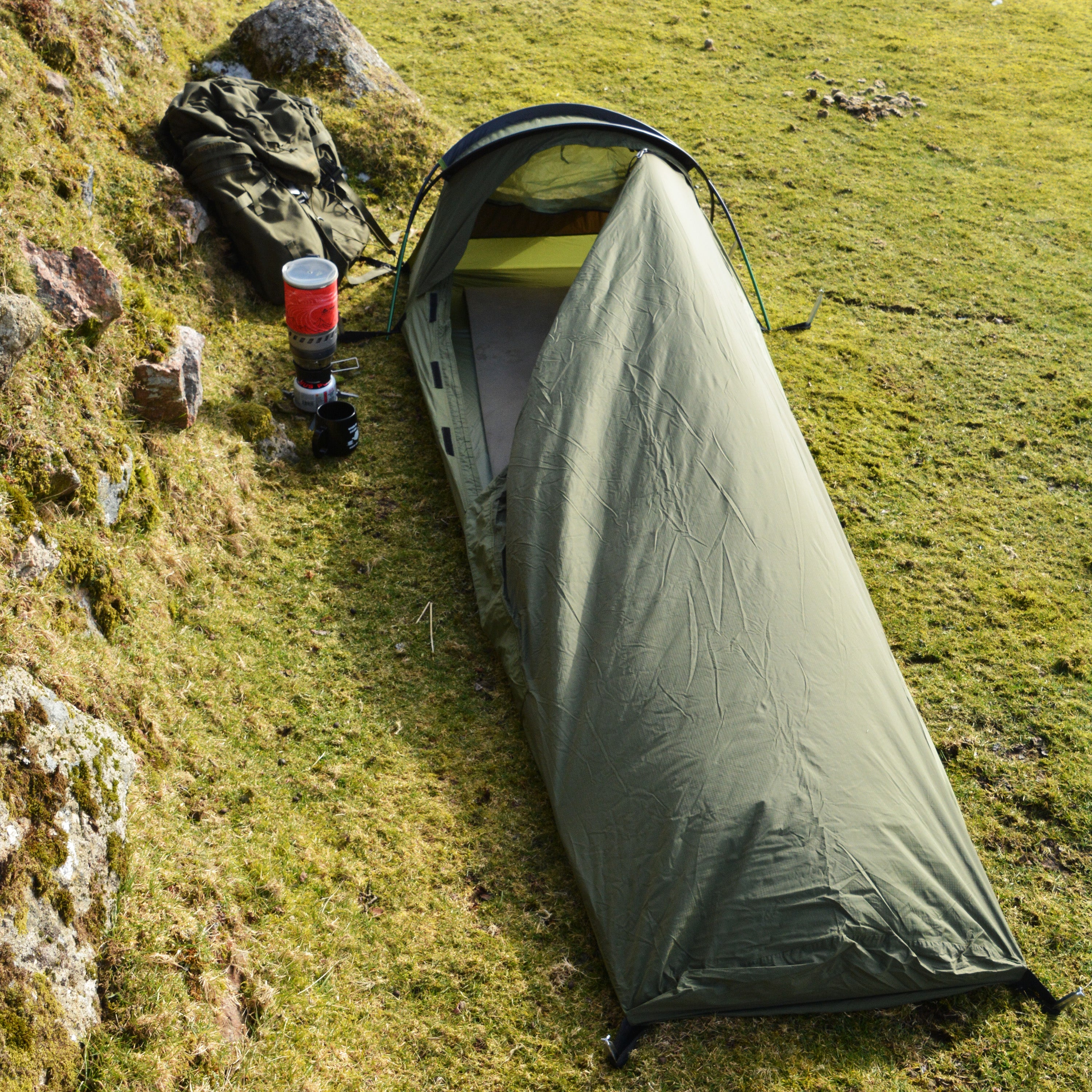 snugpak bivvi tent Snugpak Stratosphere Bivvi Shelter | 1-Person TAA Compliant
