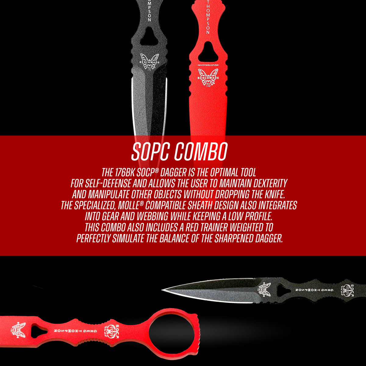 Benchmade - SOCP® Dagger Combo