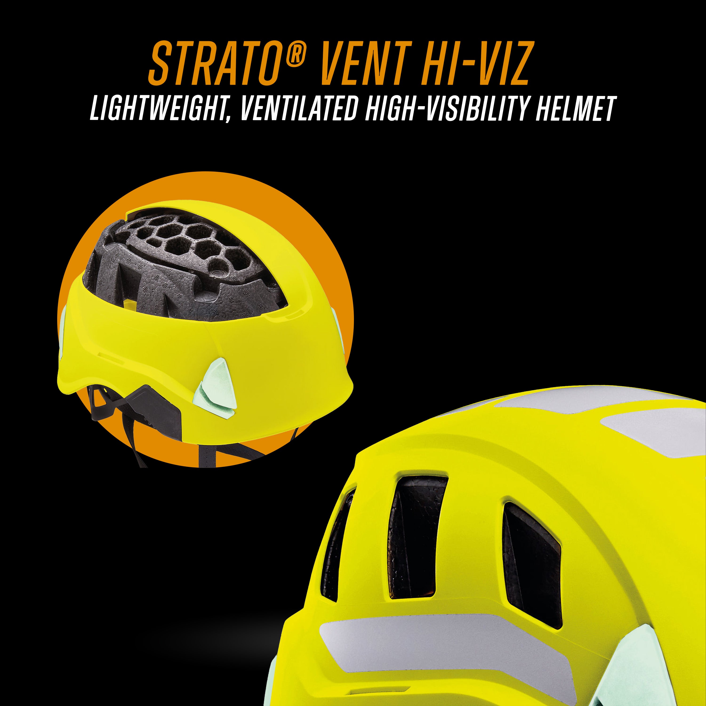Petzl - STRATO® VENT HI-VIZ Helmet