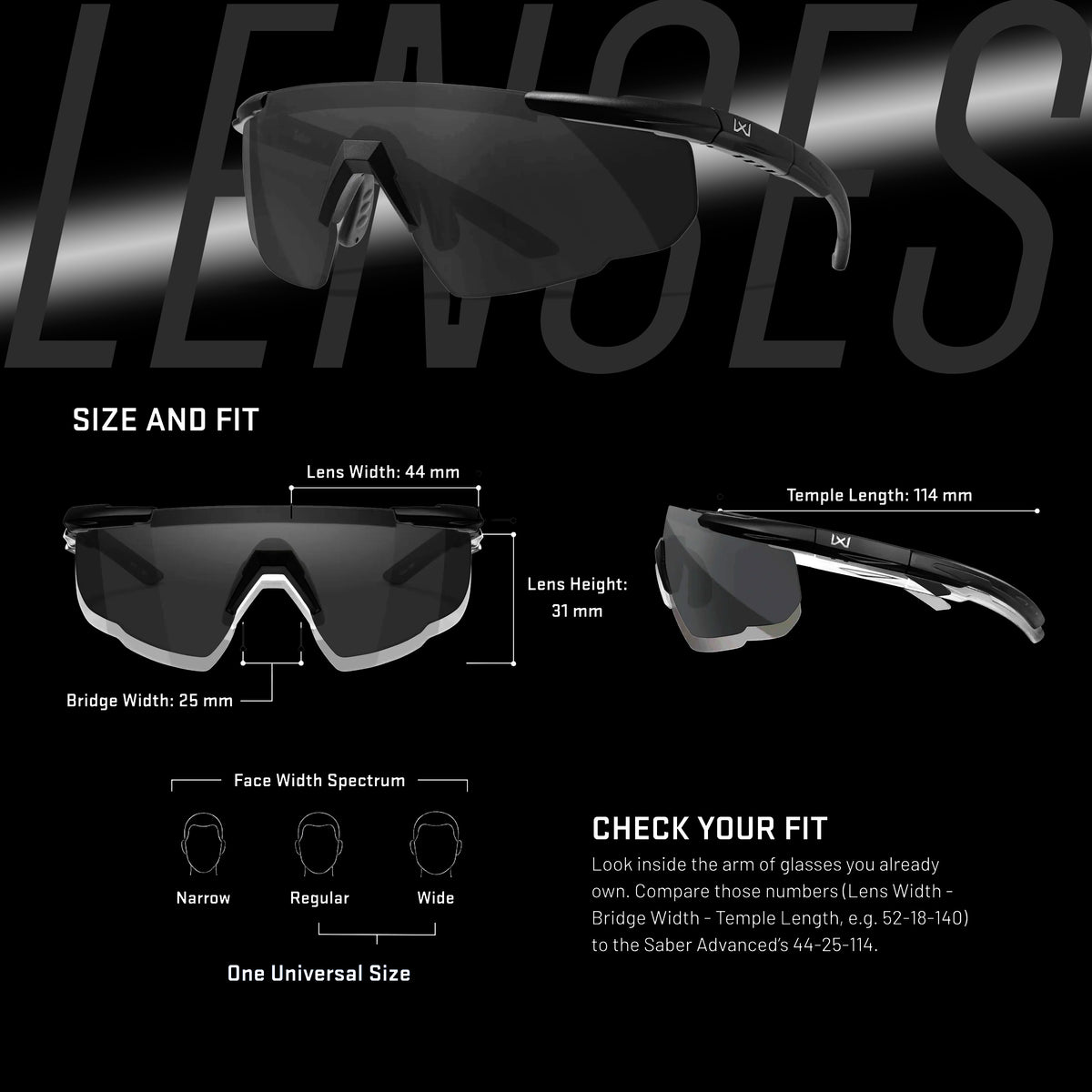 Wiley X - Saber Advanced Lens