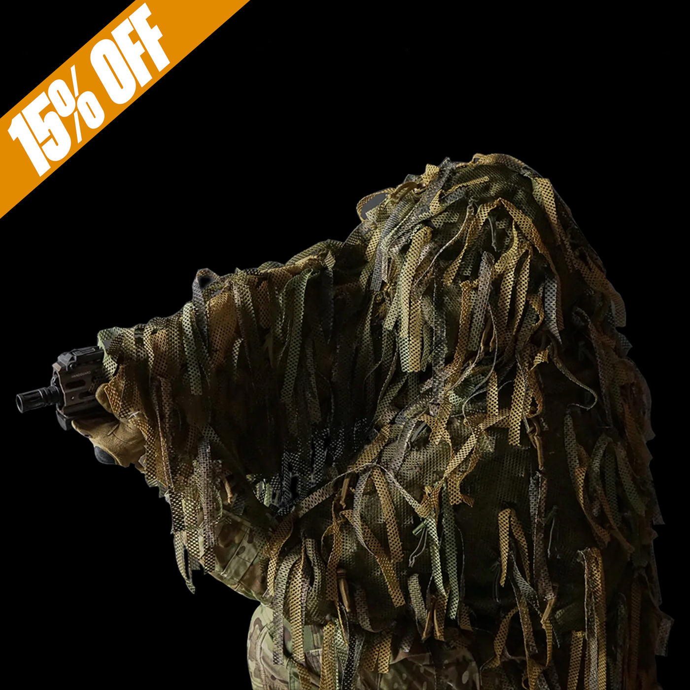 Garnitures Ghillie - 132 pcs