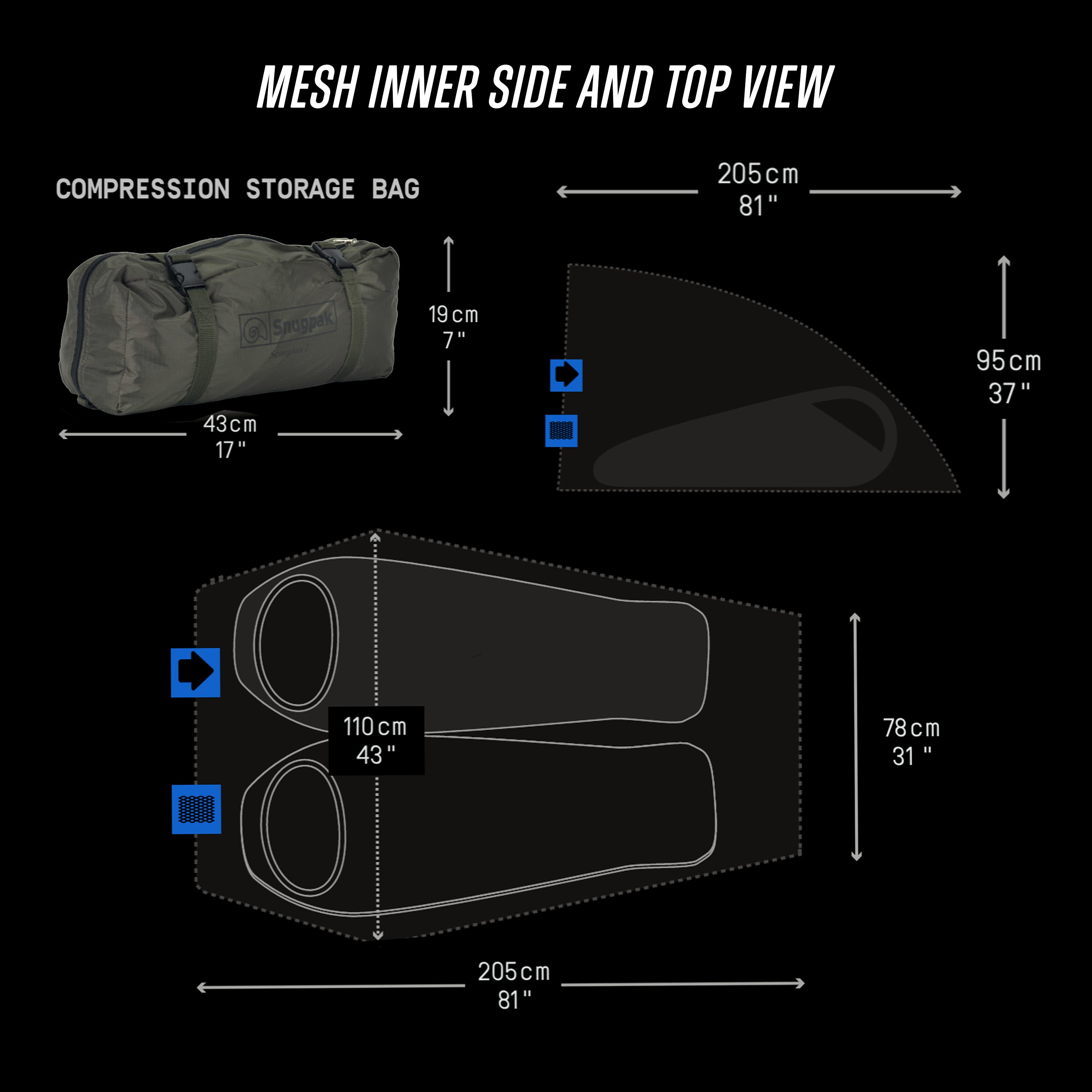Snugpak - Scorpion 2 IX - 2 Person Tent