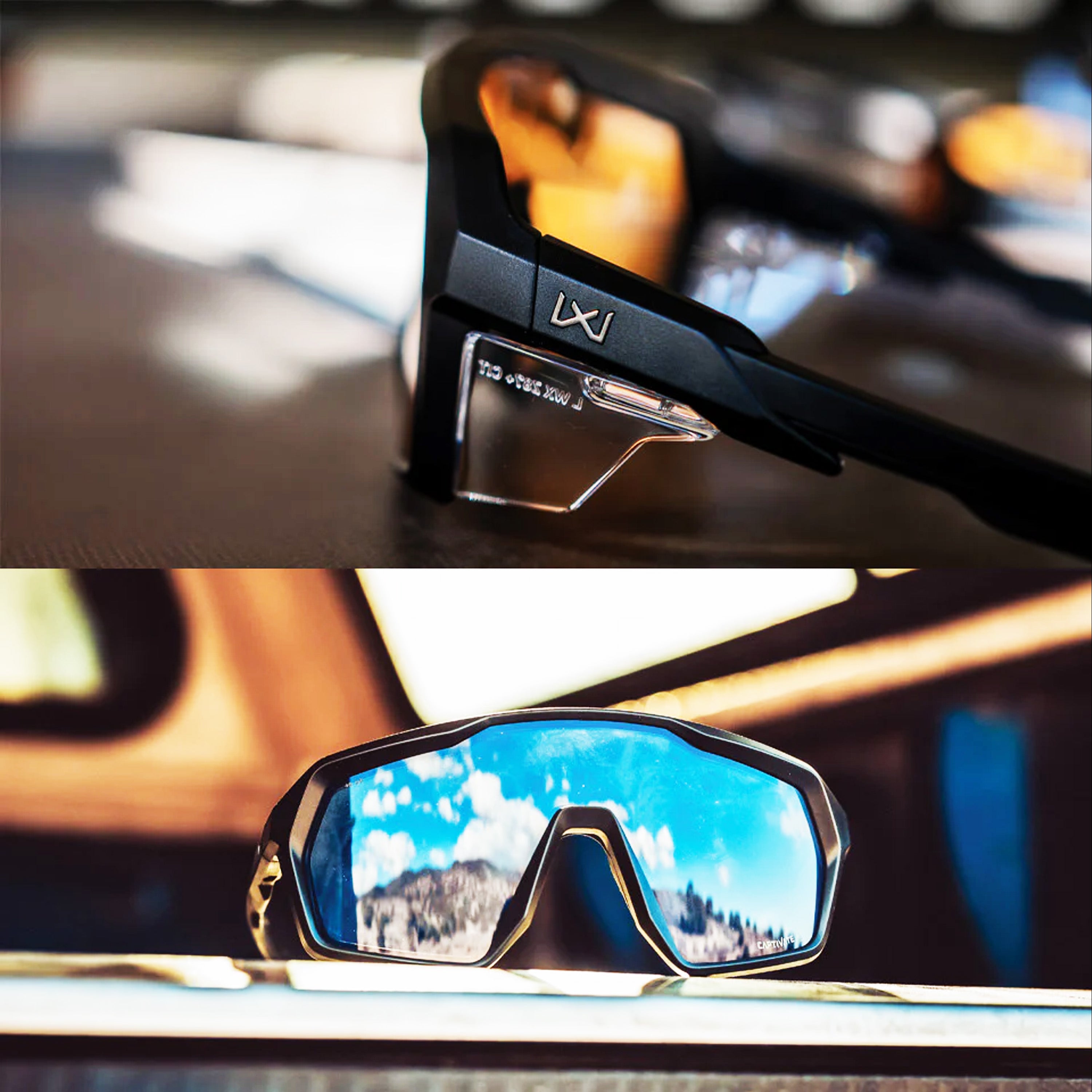 Wiley X WX CITADEL Replacement Side Shields | Clear & Translucent