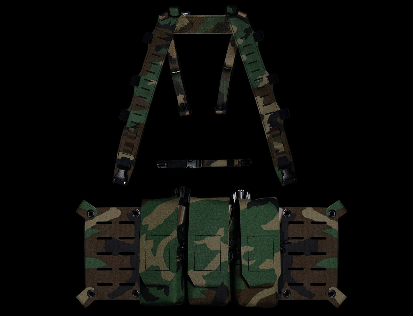 Chest Rig - Base Bundles - Made in Canada - Carcajou Tactical