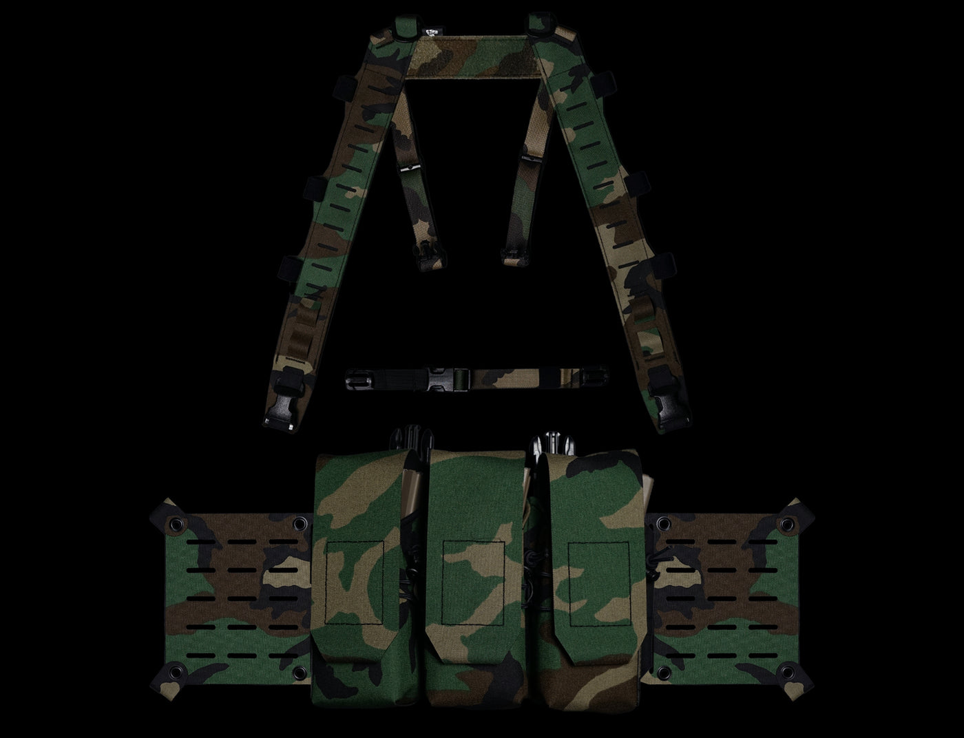 Chest Rig - Base Bundles - Made in Canada - Carcajou Tactical