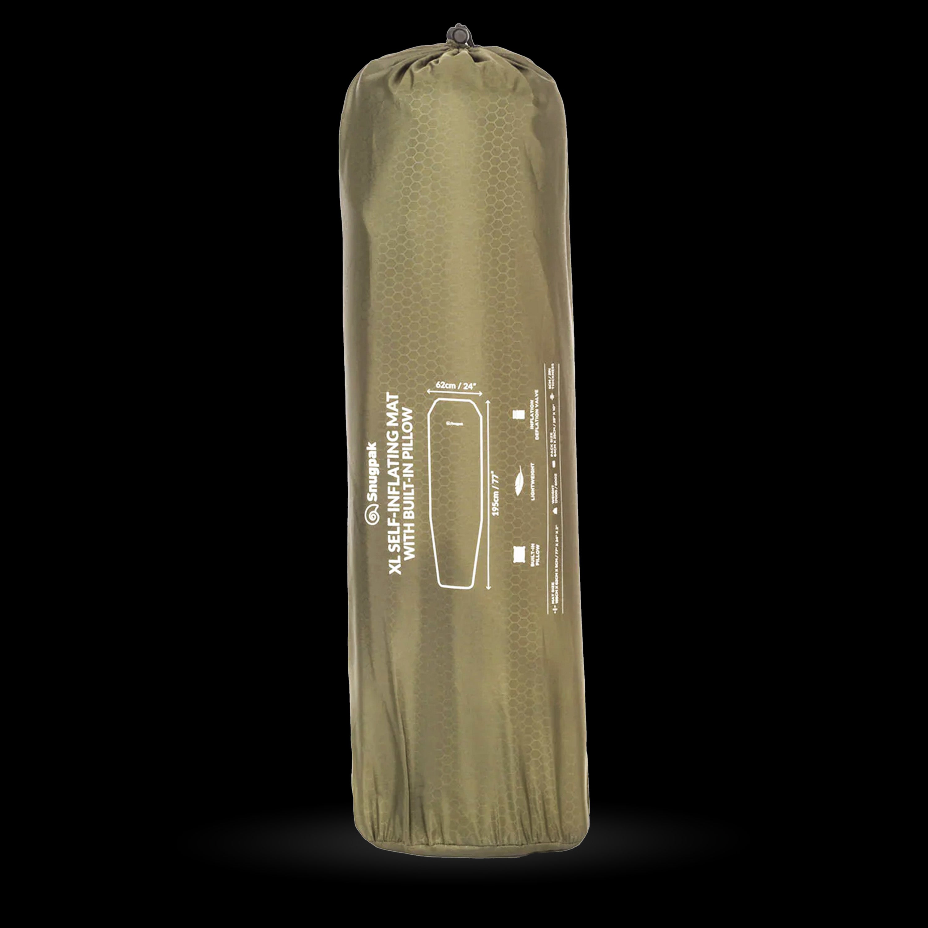 Snugpak - Self-Inflating XL Mat w/ Built in Pillow