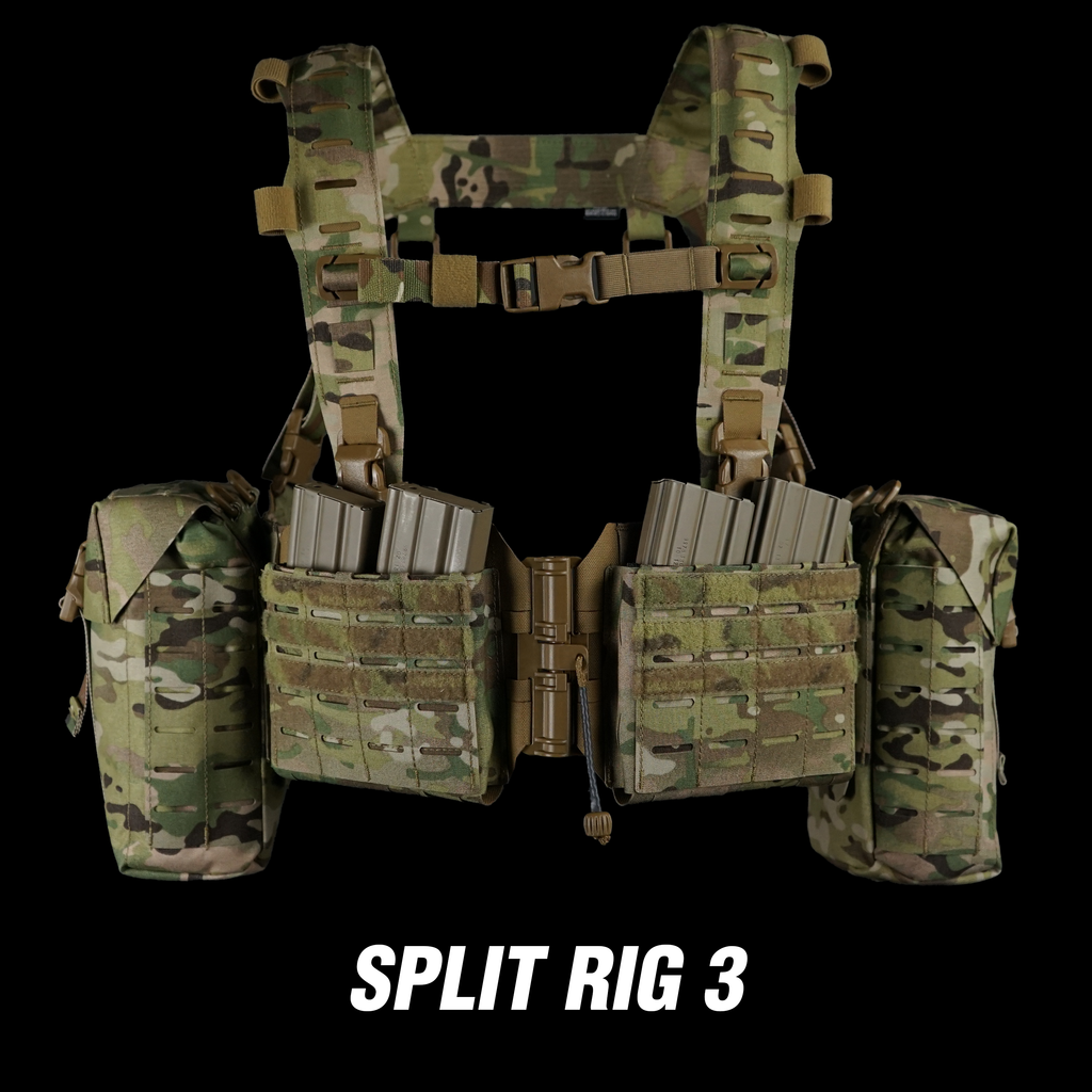 Split Chest Rig Bundle | Modular Recon Loadout | Carcajou Tactical