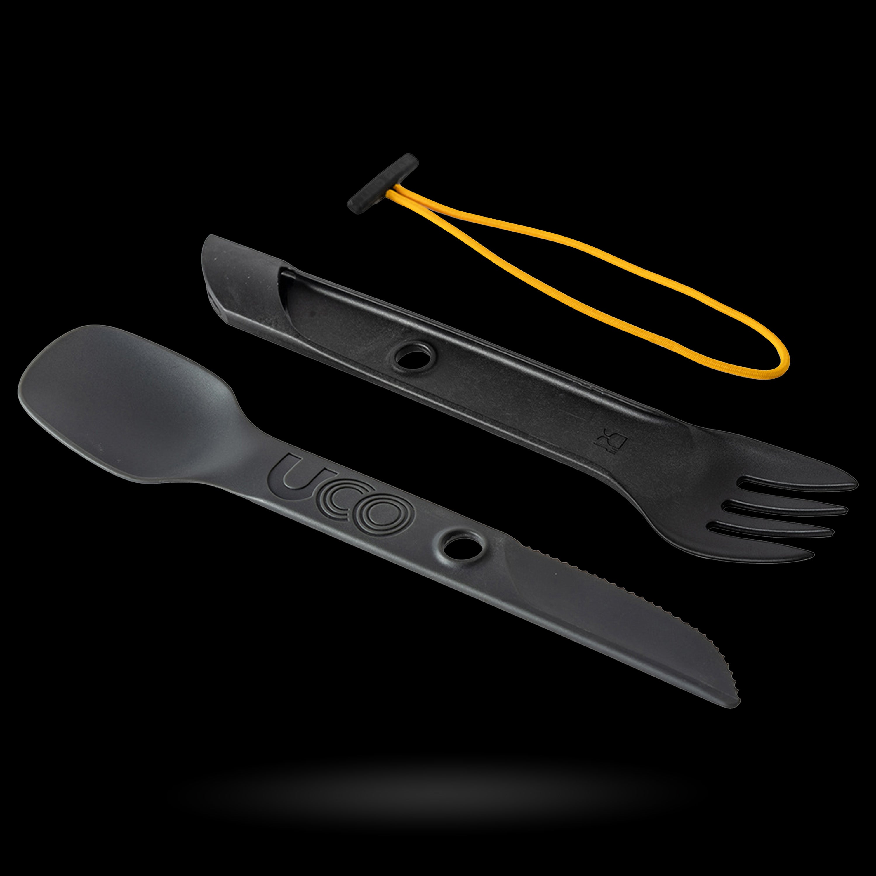 UCO Switch Spork | Lightweight Camp Utensil Set | Carcajou Tactical