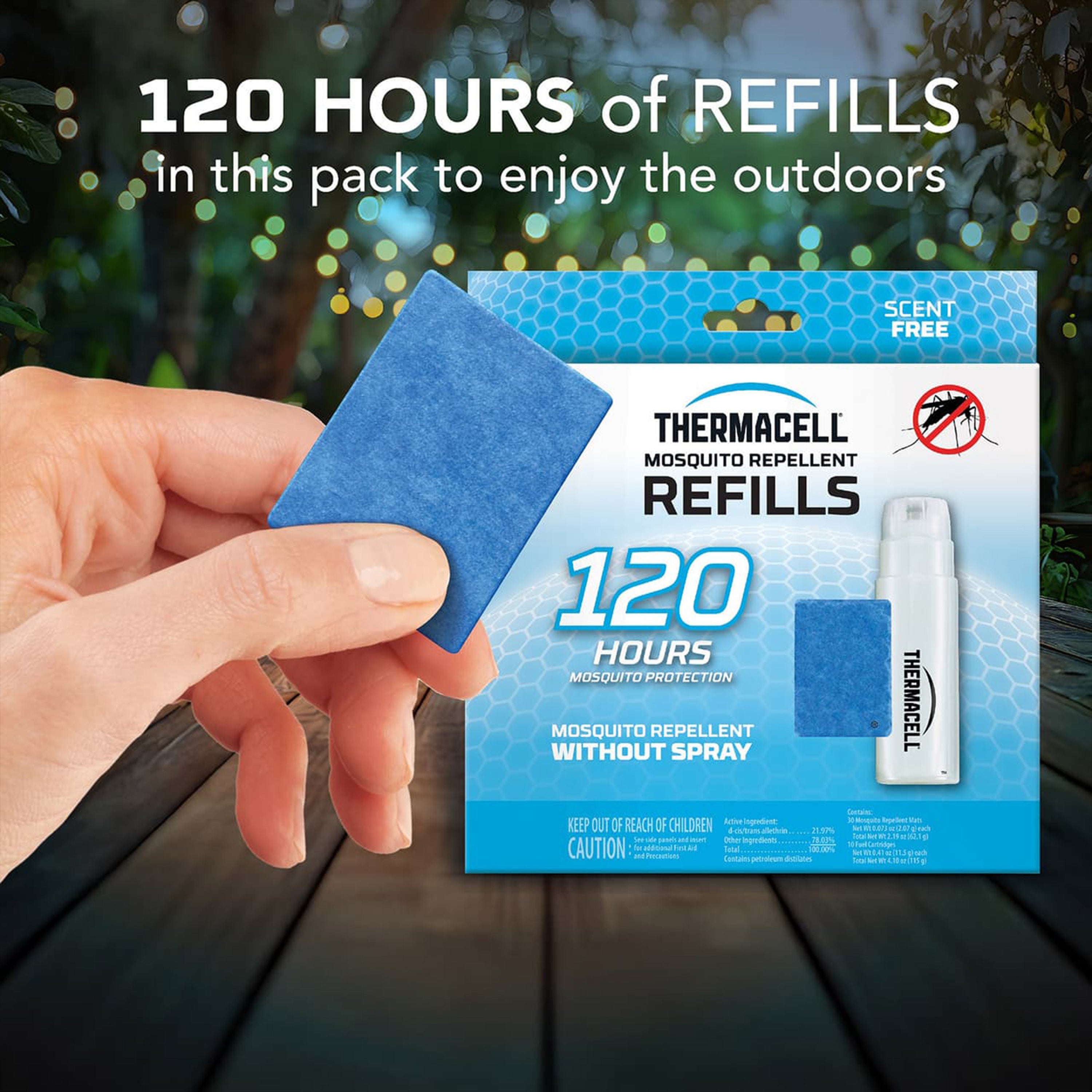 Thermacell - Mega Pack Refill - 120 Hours