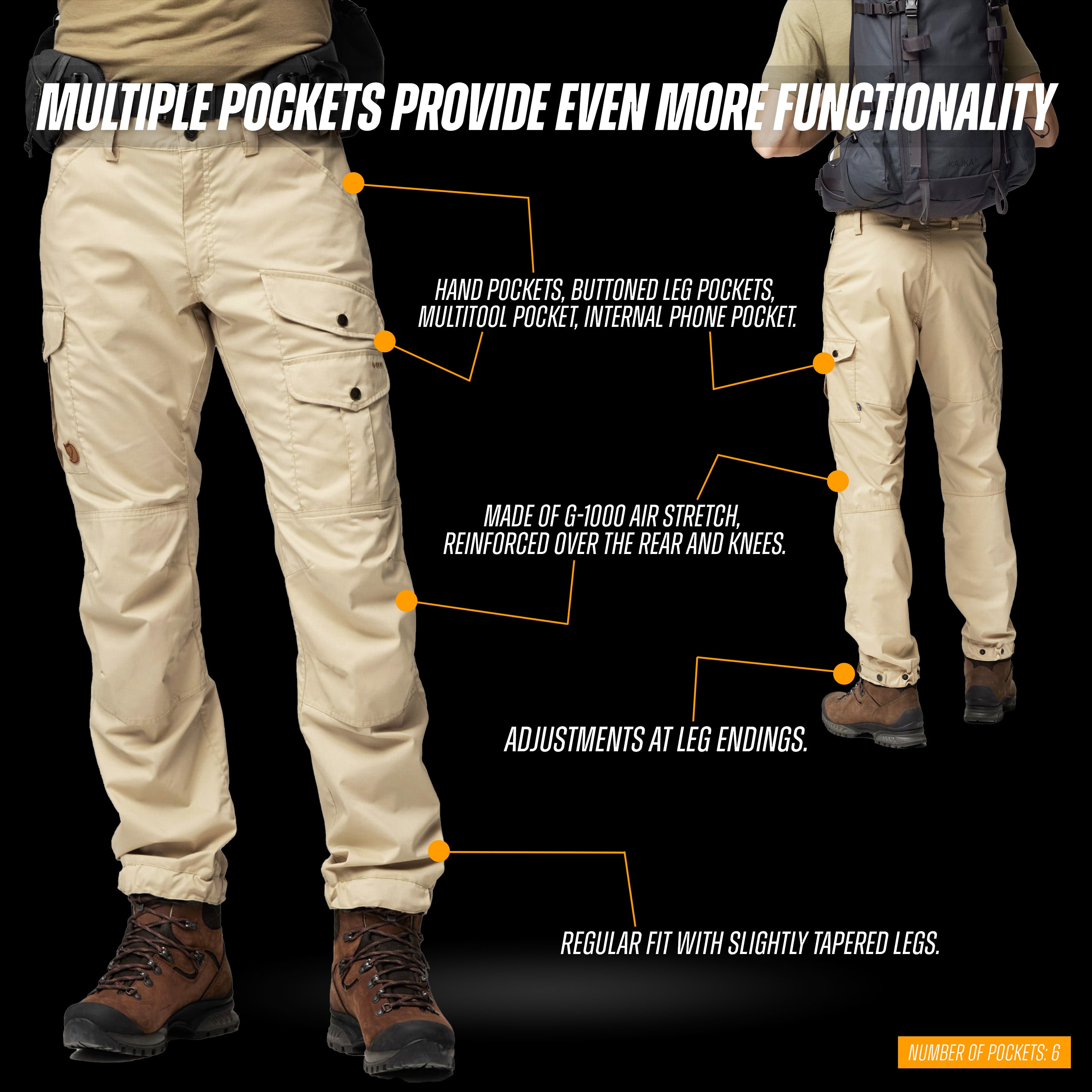 Fjallraven - Vidda Pro Lite Trousers M
