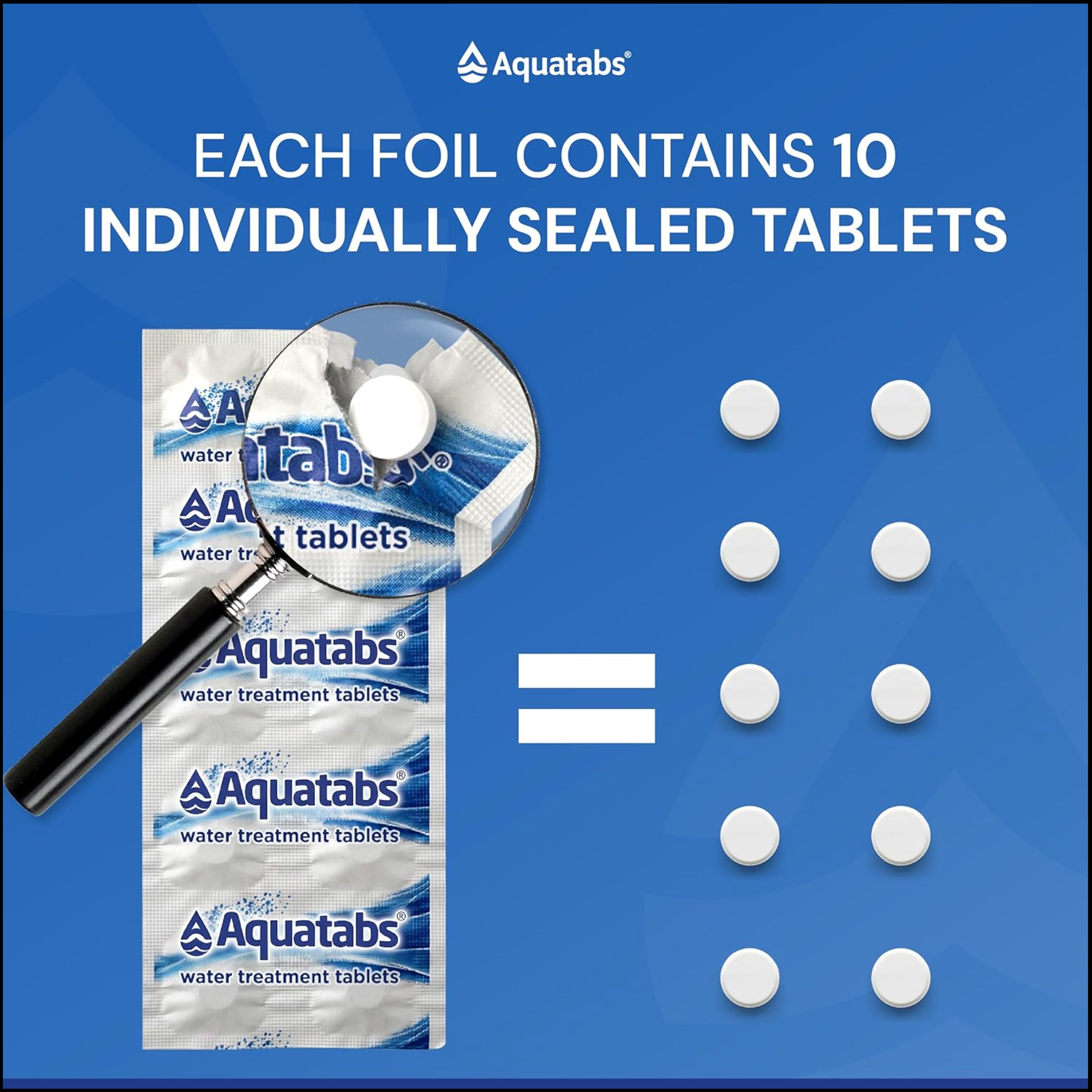 Aquatabs - Water Purification Tablets (20L Tabs)